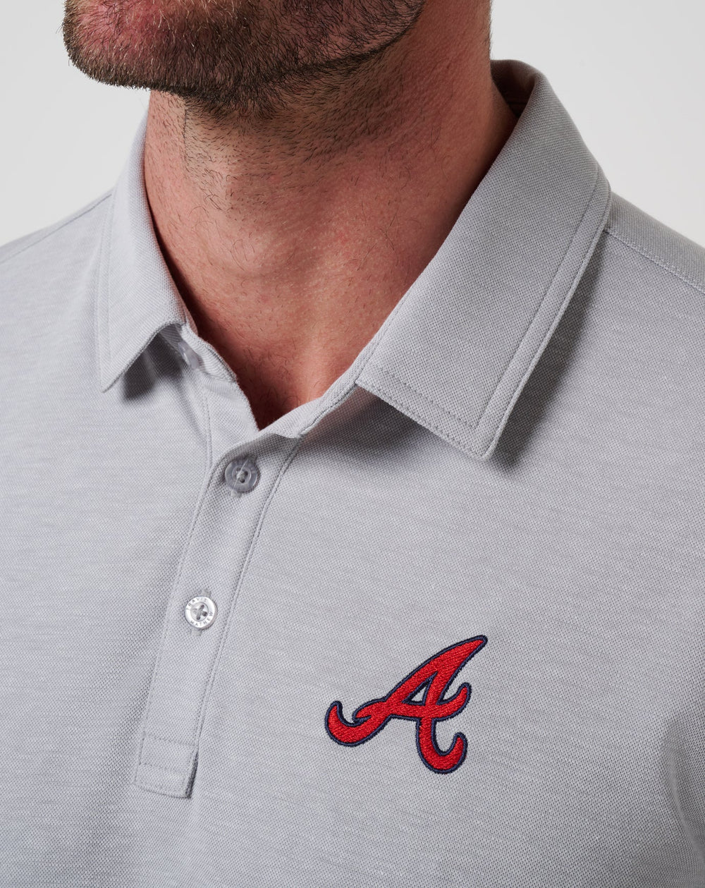 Atlanta Braves Playoff Pitch Polo - Travis Mathew