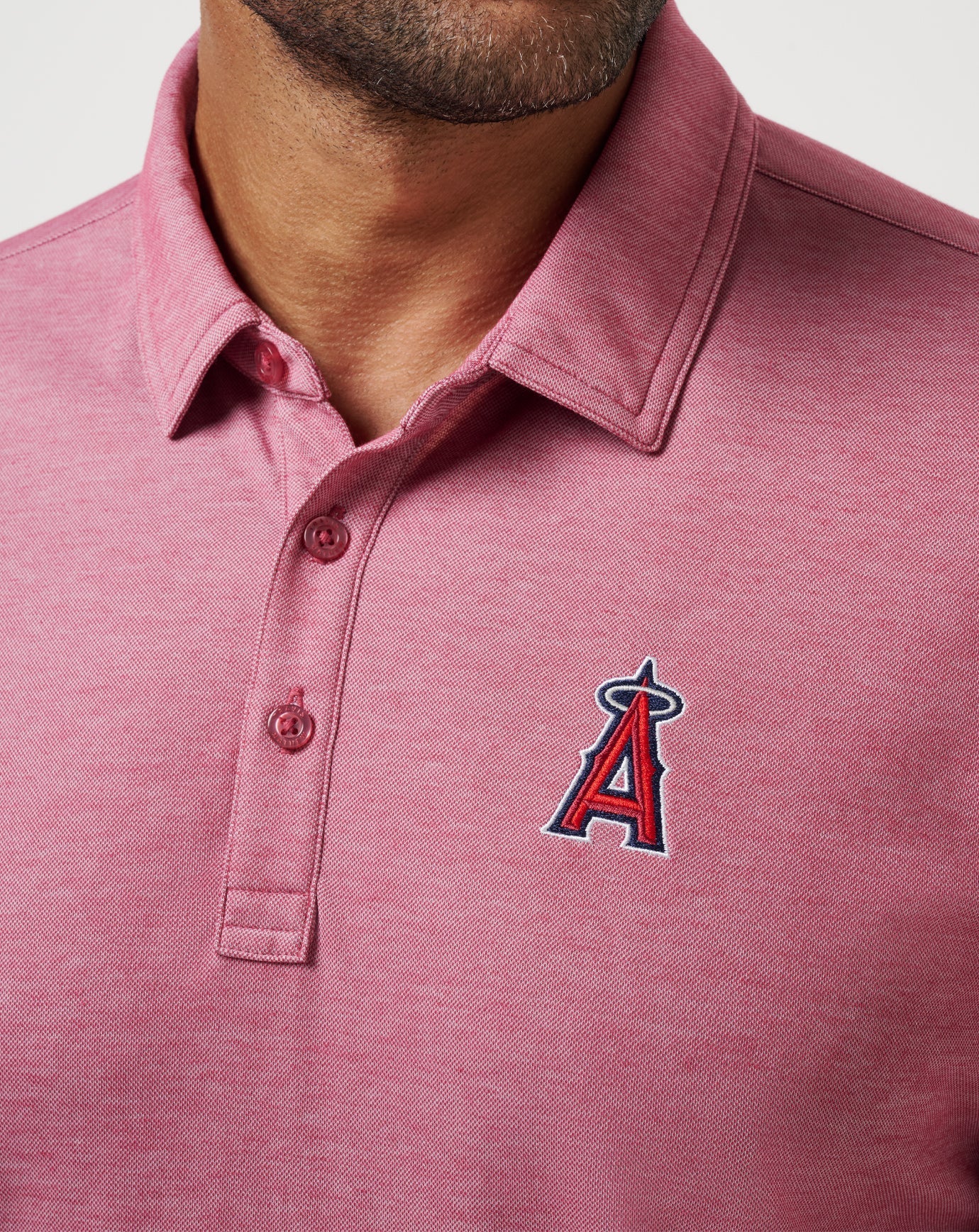 Los Angeles Angels Playoff Pitch Polo - Travis Mathew