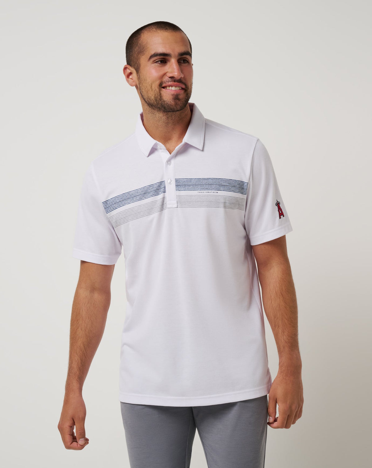 Los Angeles Angels Top Recruit Polo - Travis Mathew