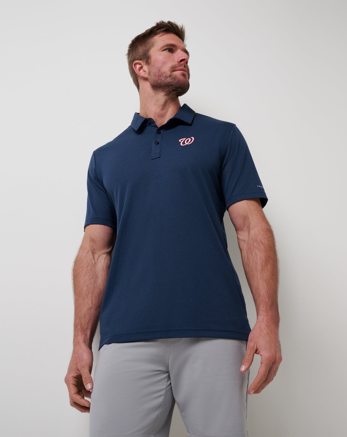 Washington Nationals Playoff Pitch Polo - Travis Mathew