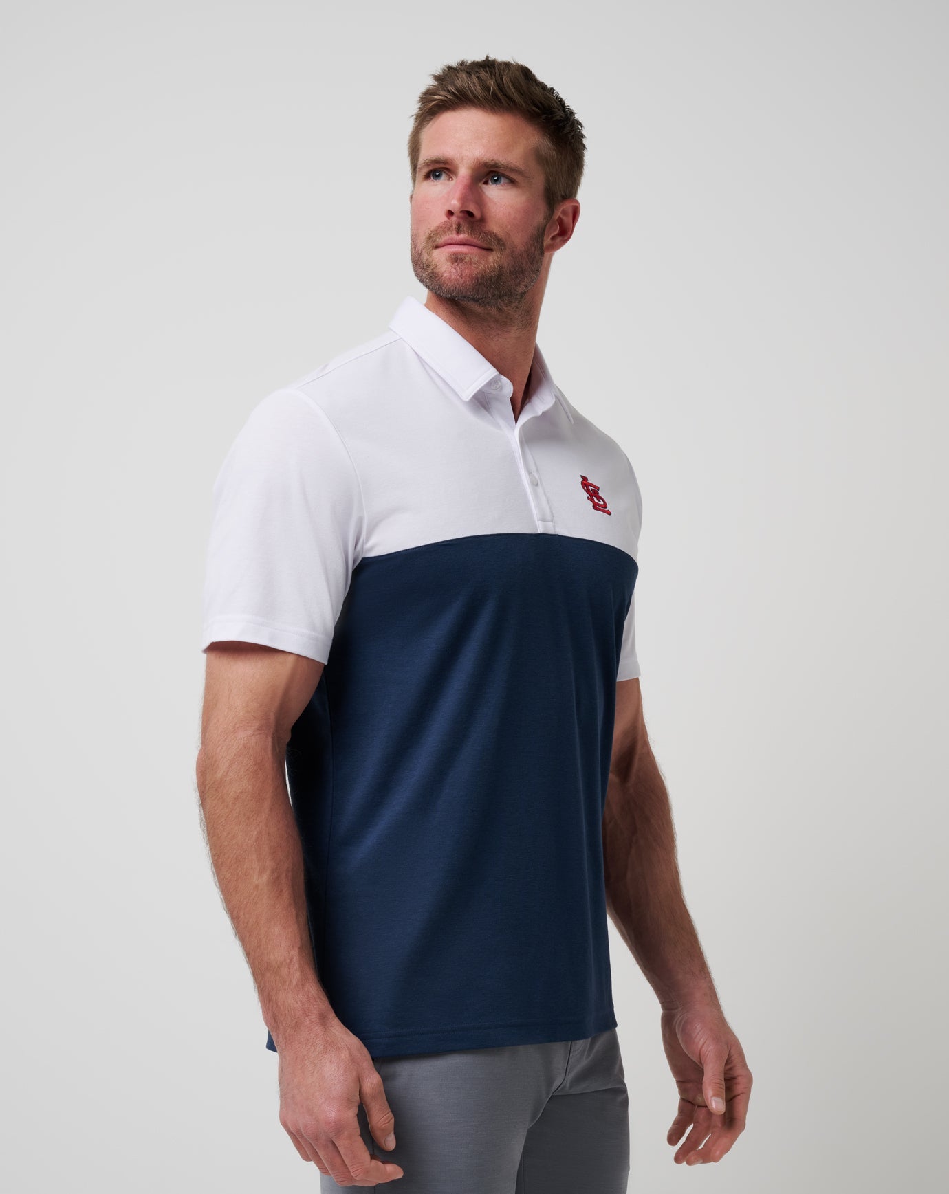St Louis Cardinals Home Run Leader Polo - Travis Mathew