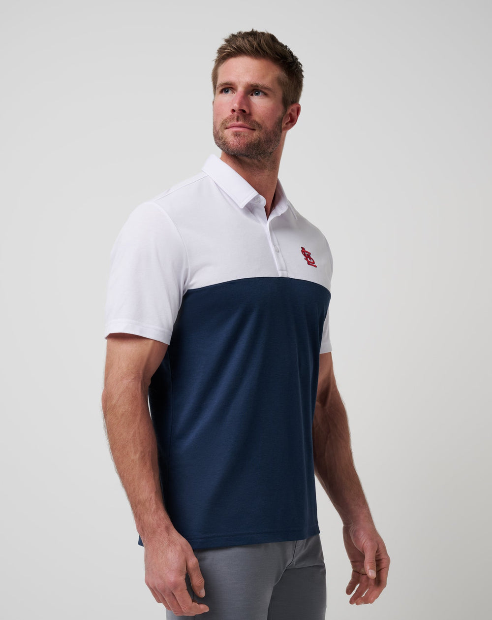 St Louis Cardinals Home Run Leader Polo - Travis Mathew