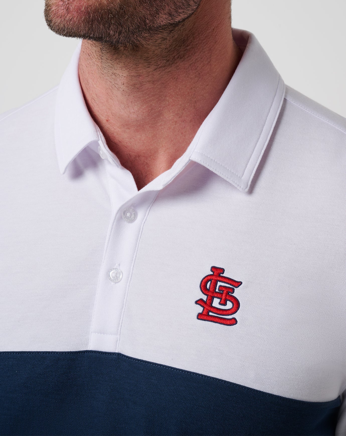 St Louis Cardinals Home Run Leader Polo - Travis Mathew