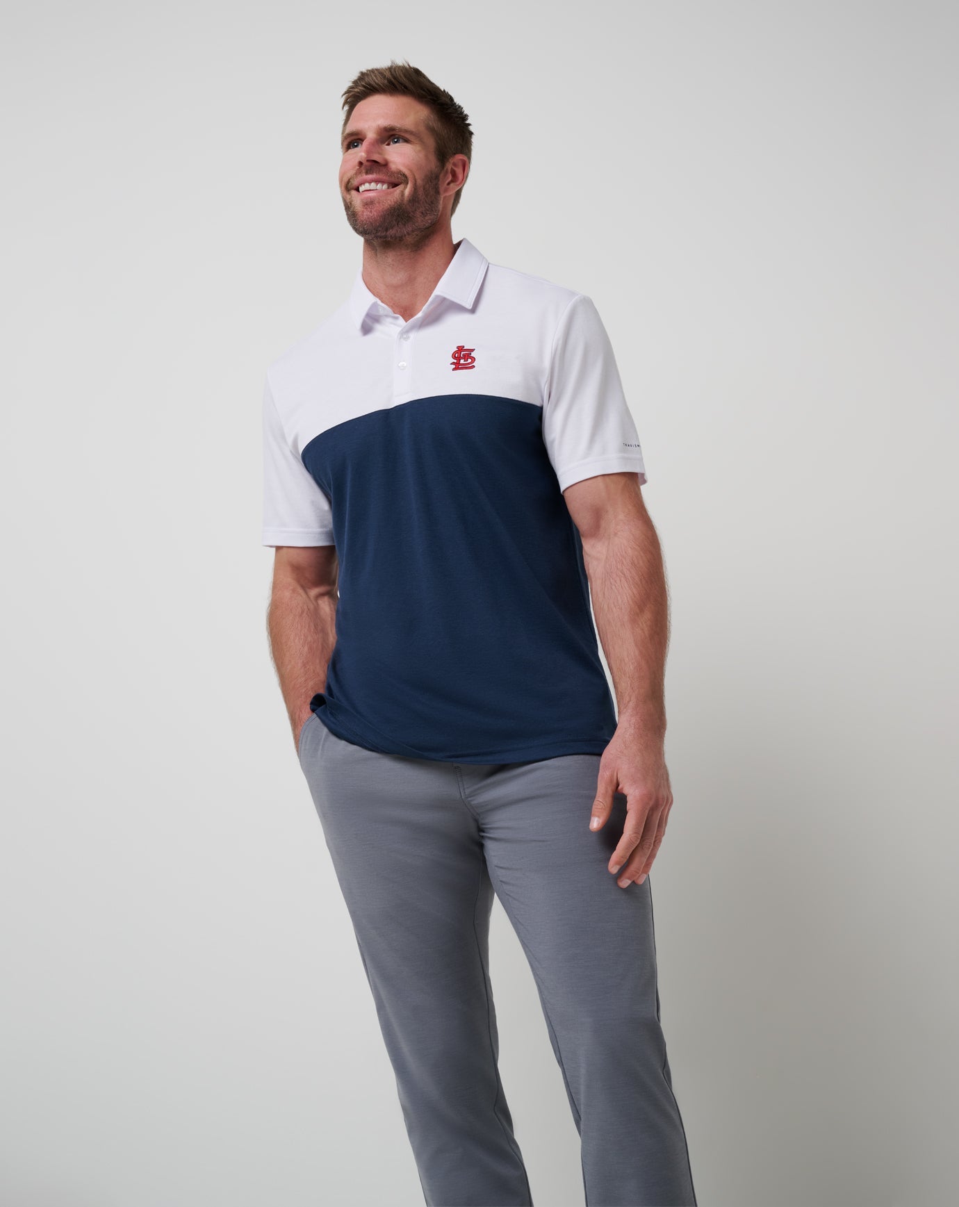 St Louis Cardinals Home Run Leader Polo - Travis Mathew