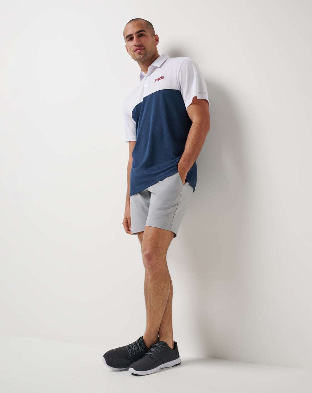 Atlanta Braves Home Run Leader Polo - Travis Mathew