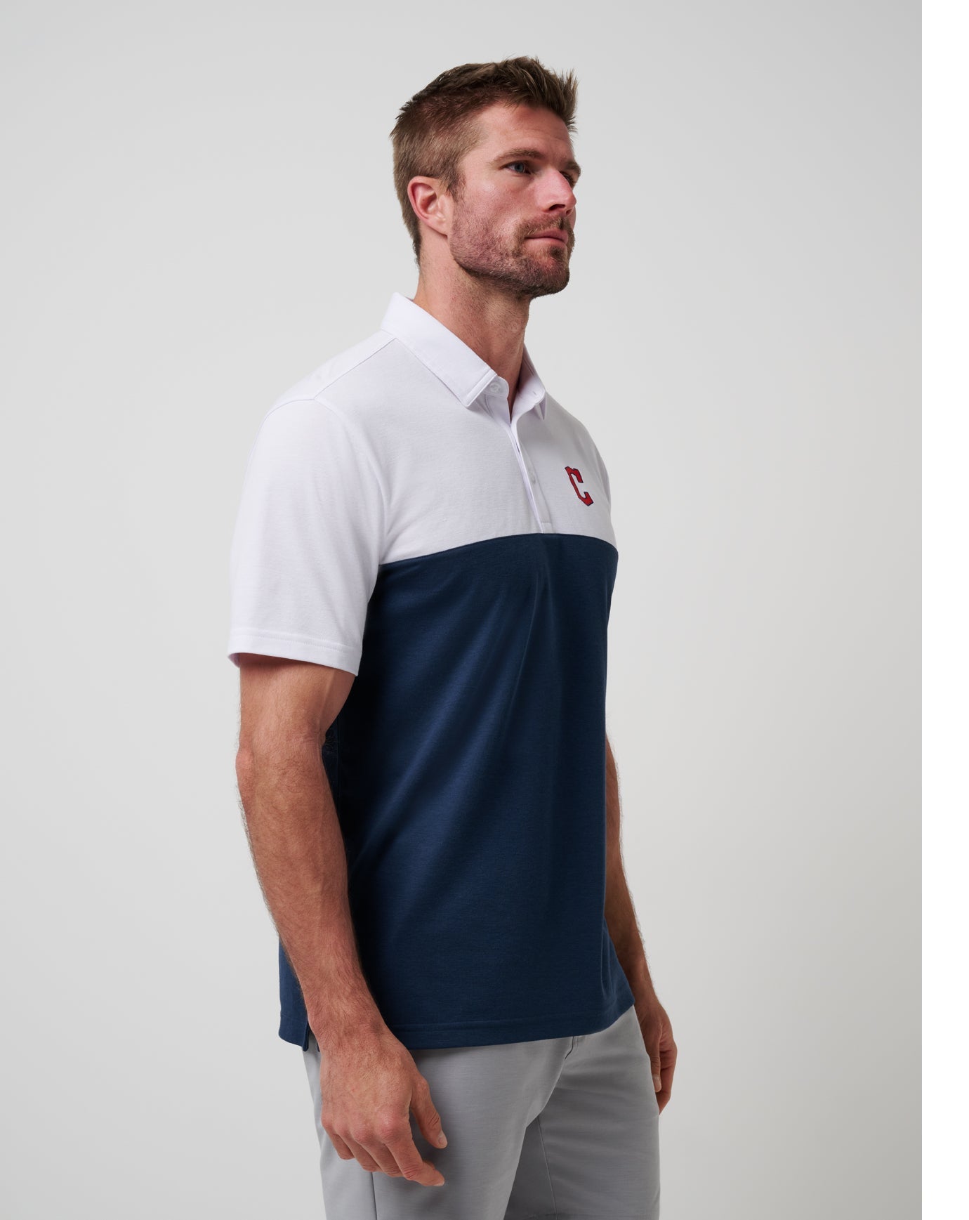 Cleveland Guardians Home Run Leader Polo - Travis Mathew