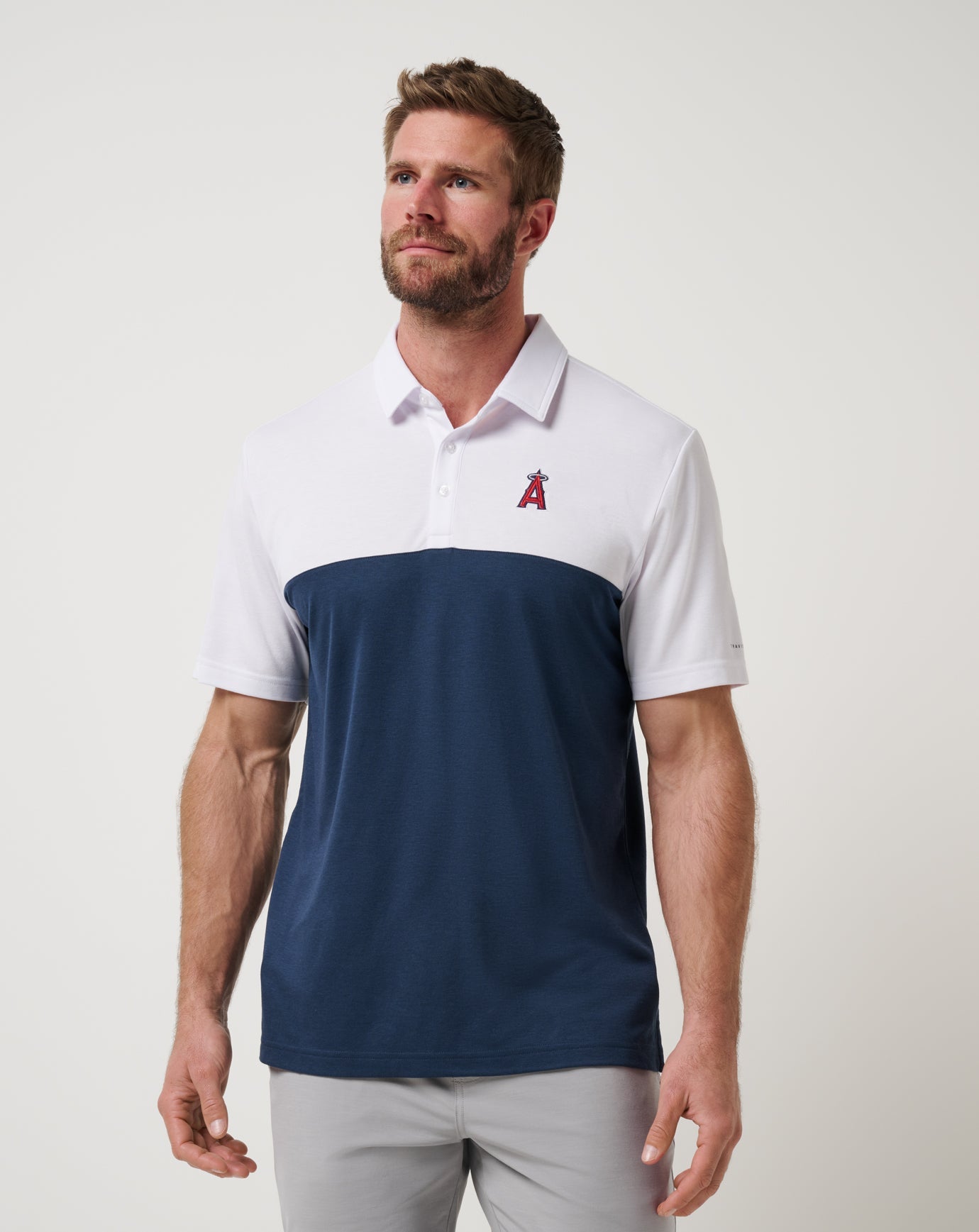 Los Angeles Angels Home Run Leader Polo - Travis Mathew
