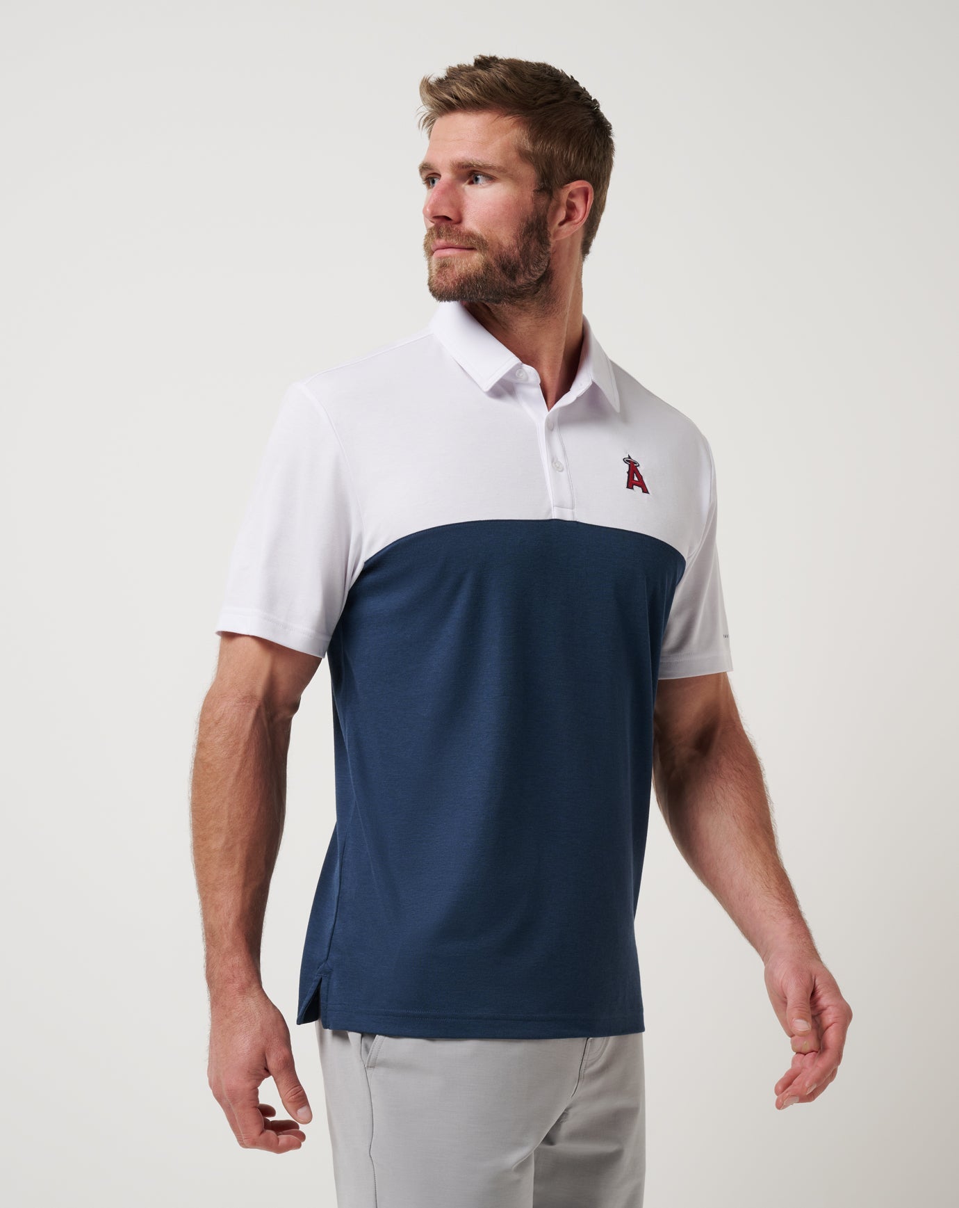 Los Angeles Angels Home Run Leader Polo - Travis Mathew