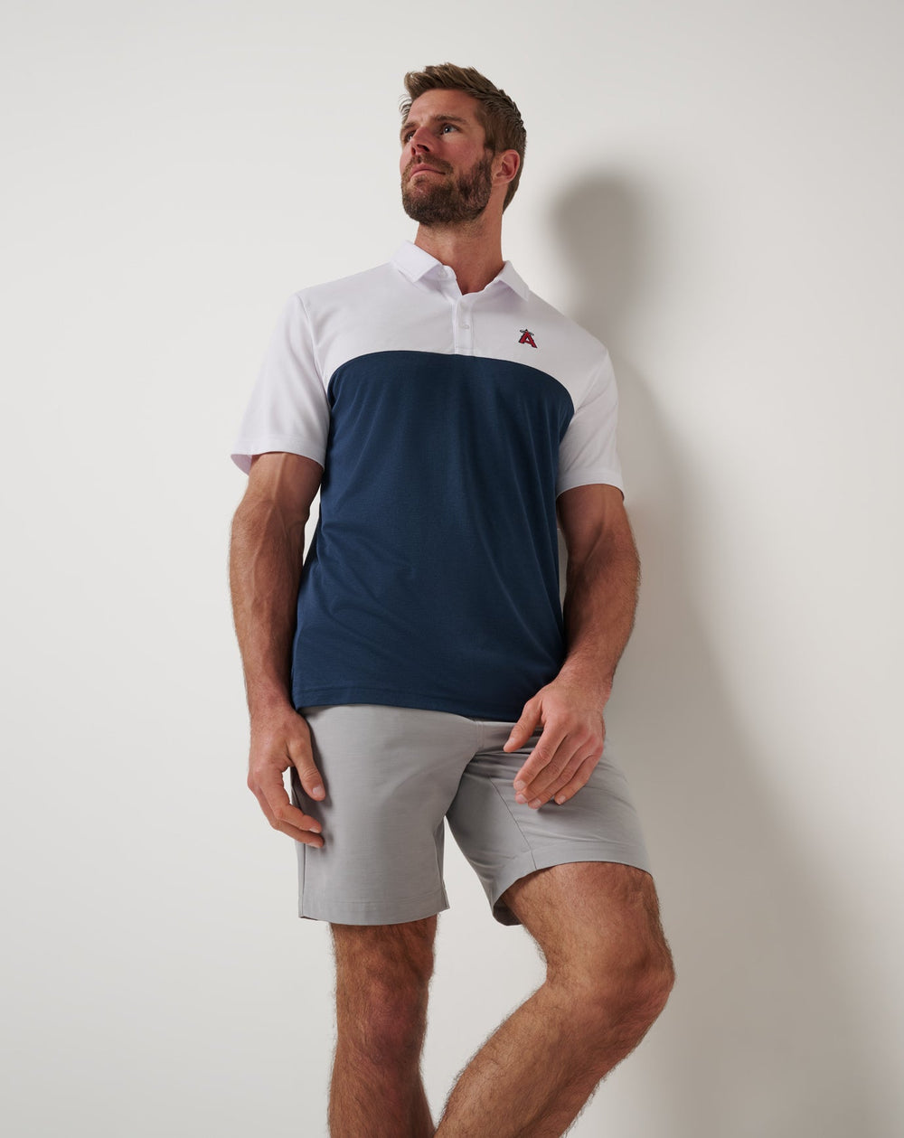 Los Angeles Angels Home Run Leader Polo - Travis Mathew