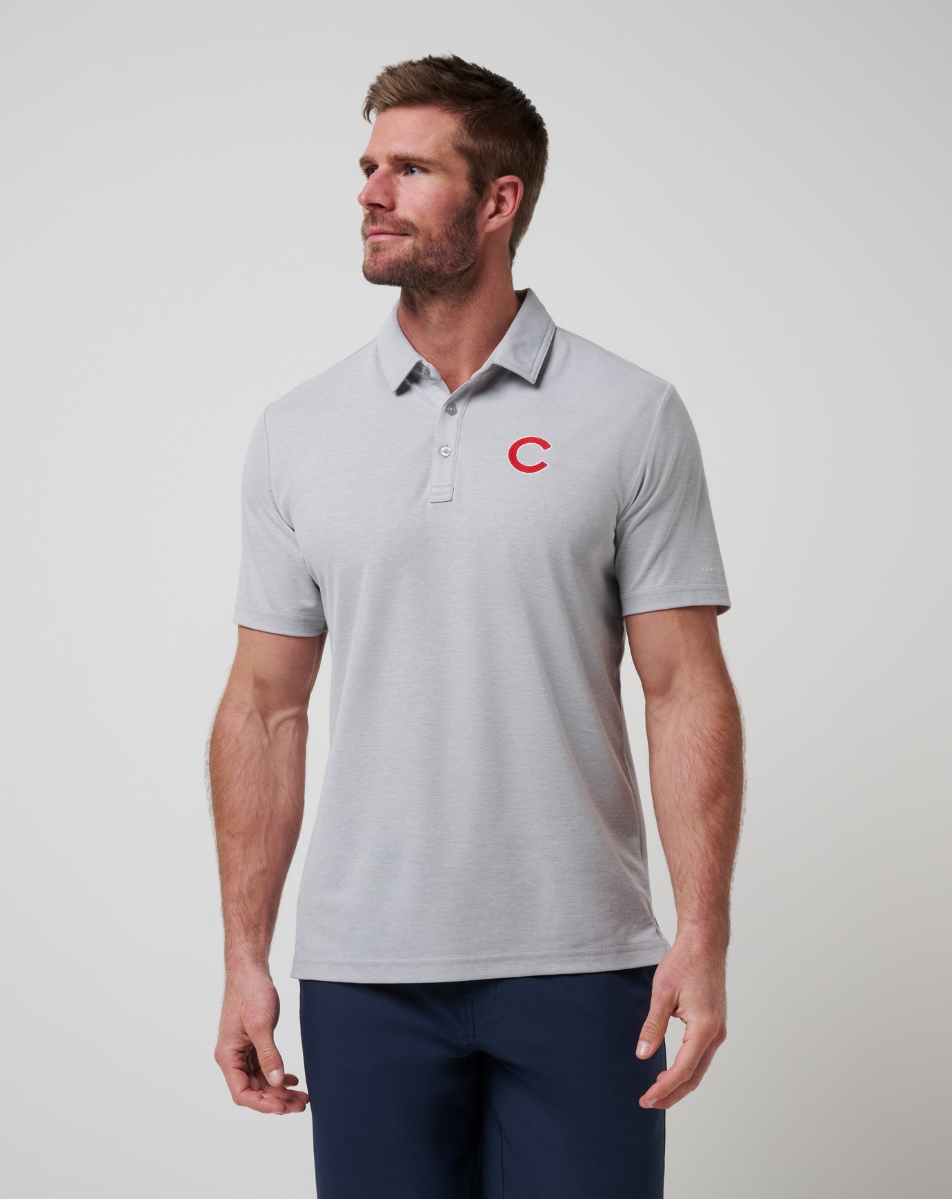 Chicago Cubs Playoff Pitch Polo - Travis Mathew