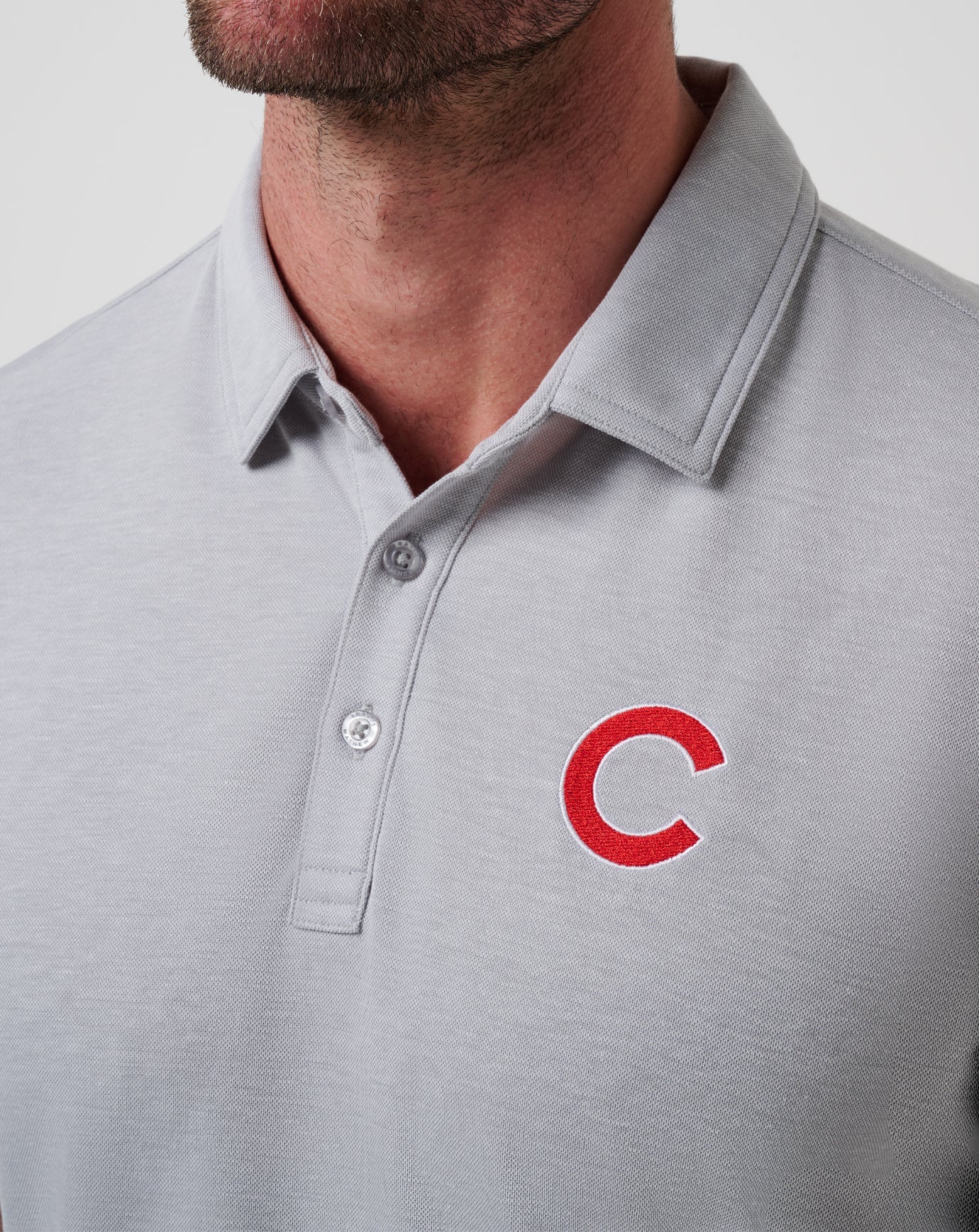 Chicago Cubs Playoff Pitch Polo - Travis Mathew