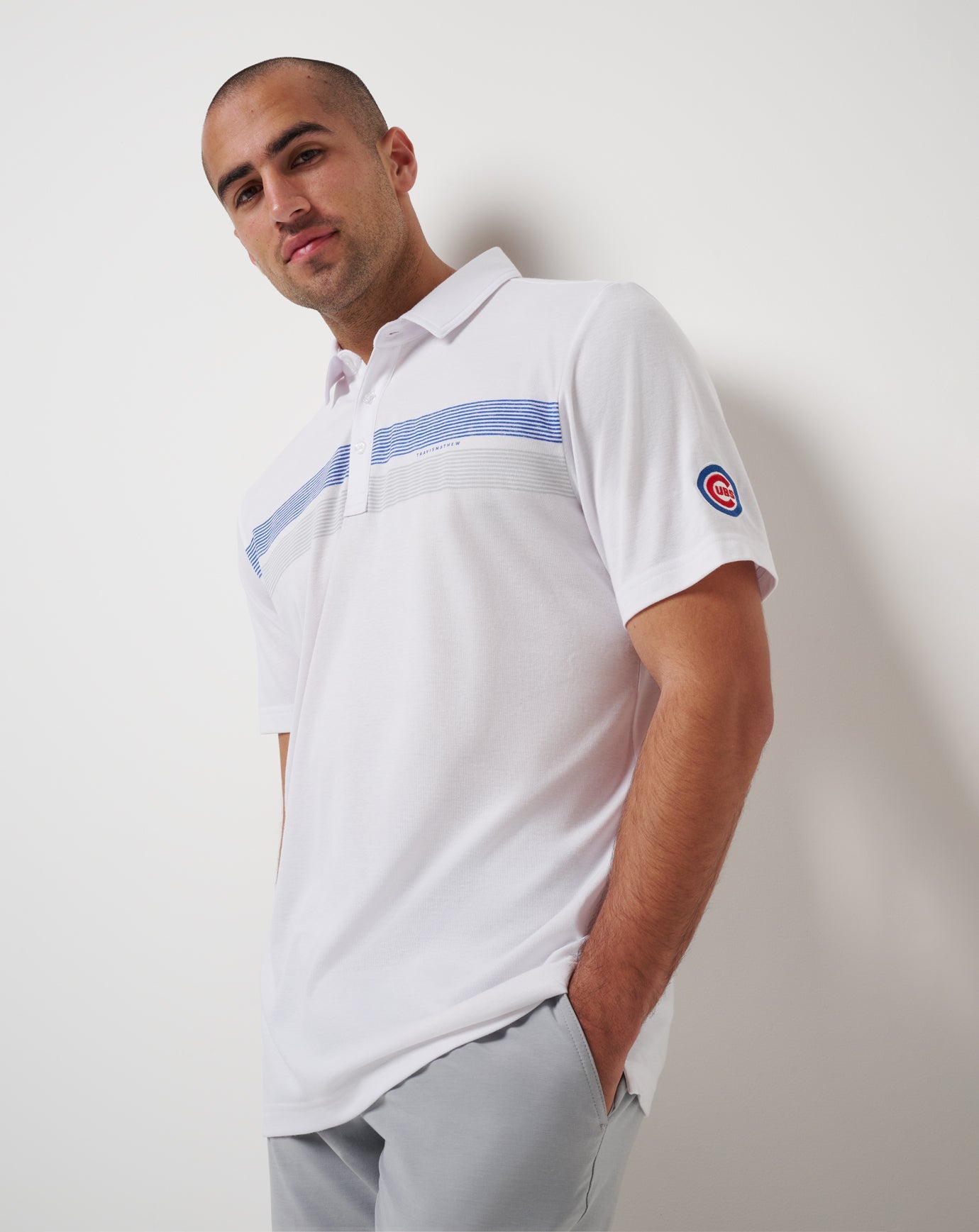 Chicago Cubs Top Recruit Polo - Travis Mathew