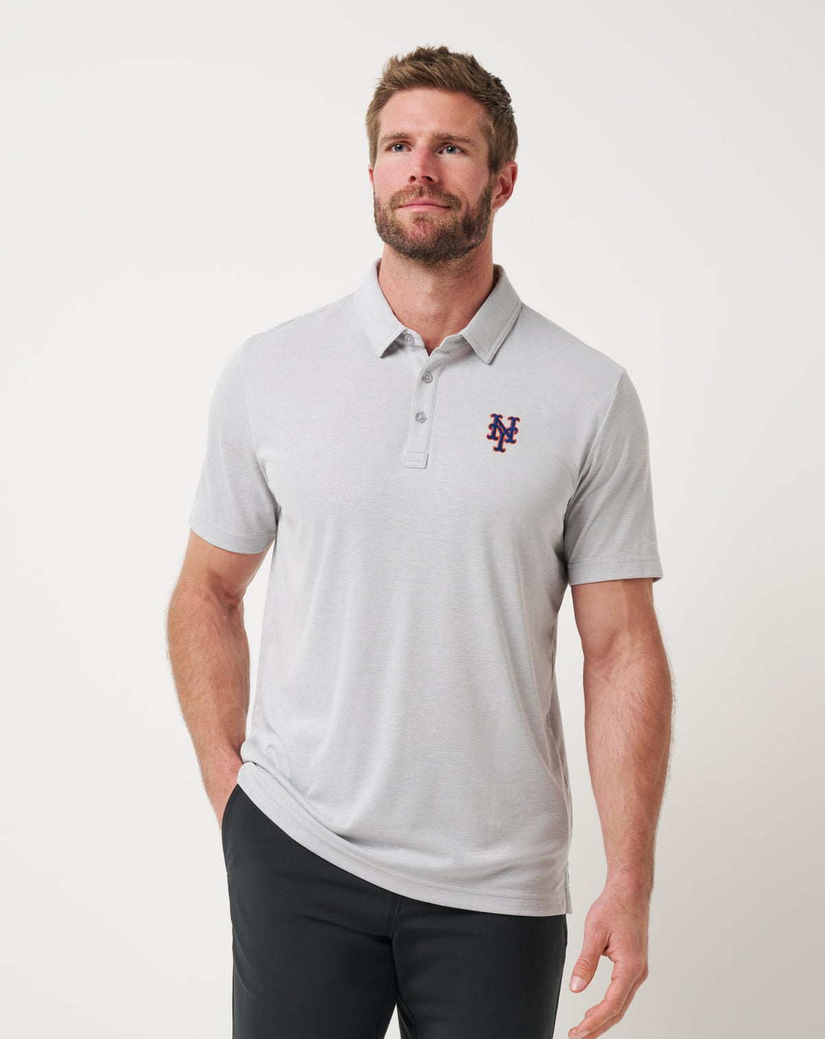 New York Mets Playoff Pitch Polo - Travis Mathew