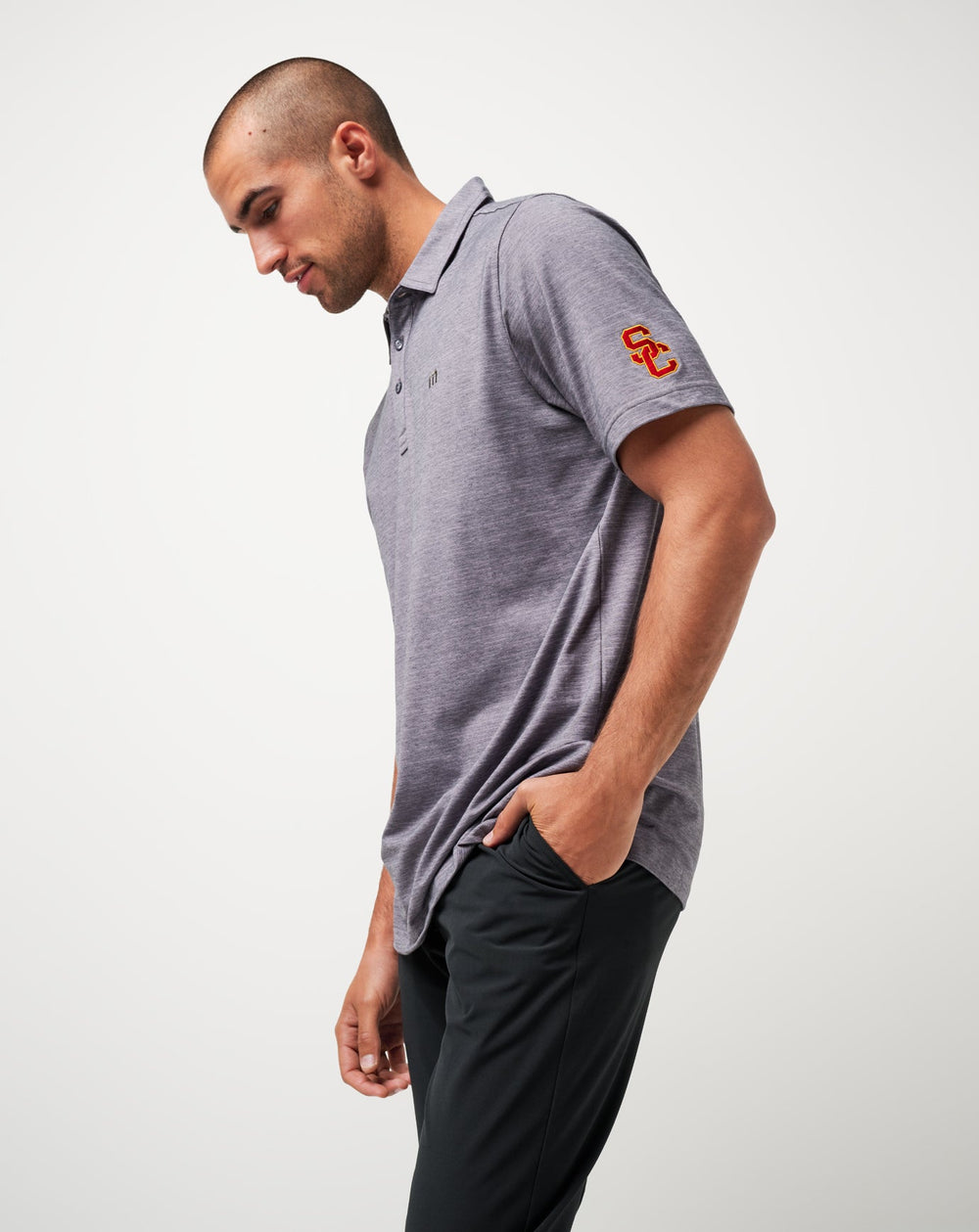 USC The Heater Polo - Travis Mathew