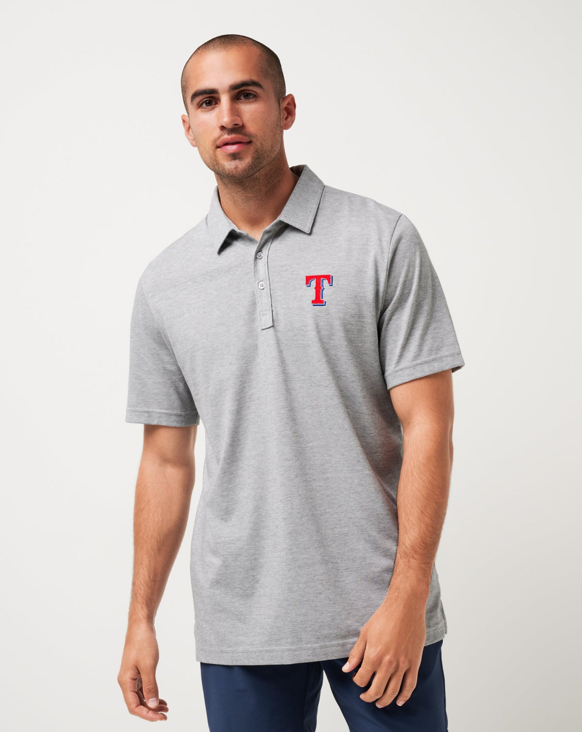 Texas Rangers The Zinna Polo - Travis Mathew