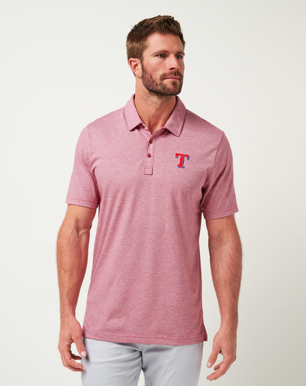 Texas Rangers The Zinna Polo - Travis Mathew