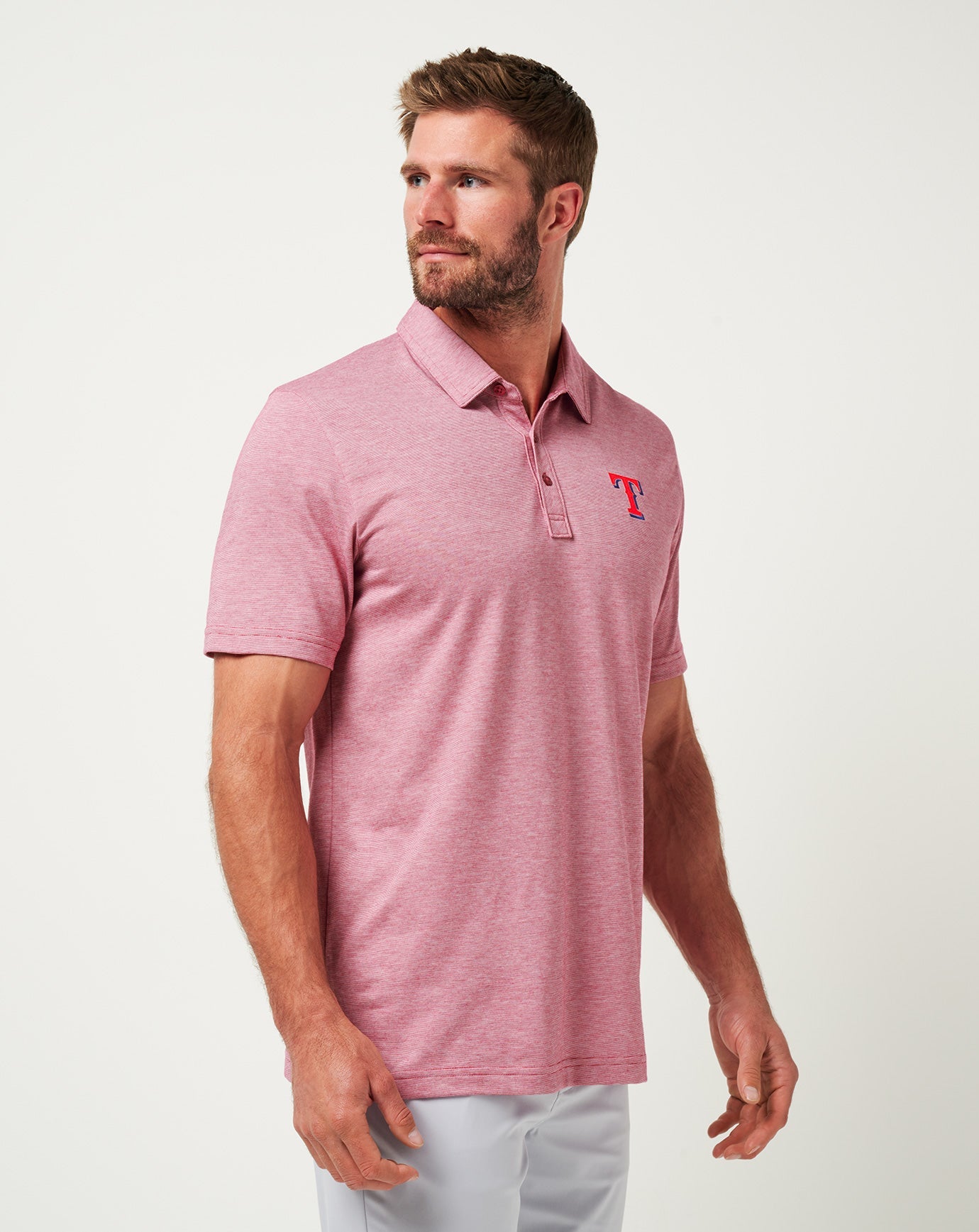 Texas Rangers The Zinna Polo - Travis Mathew