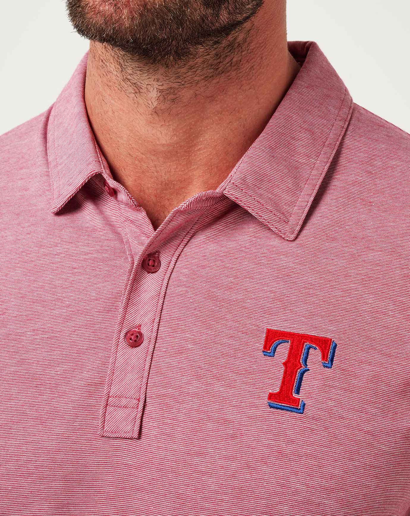 Texas Rangers The Zinna Polo - Travis Mathew
