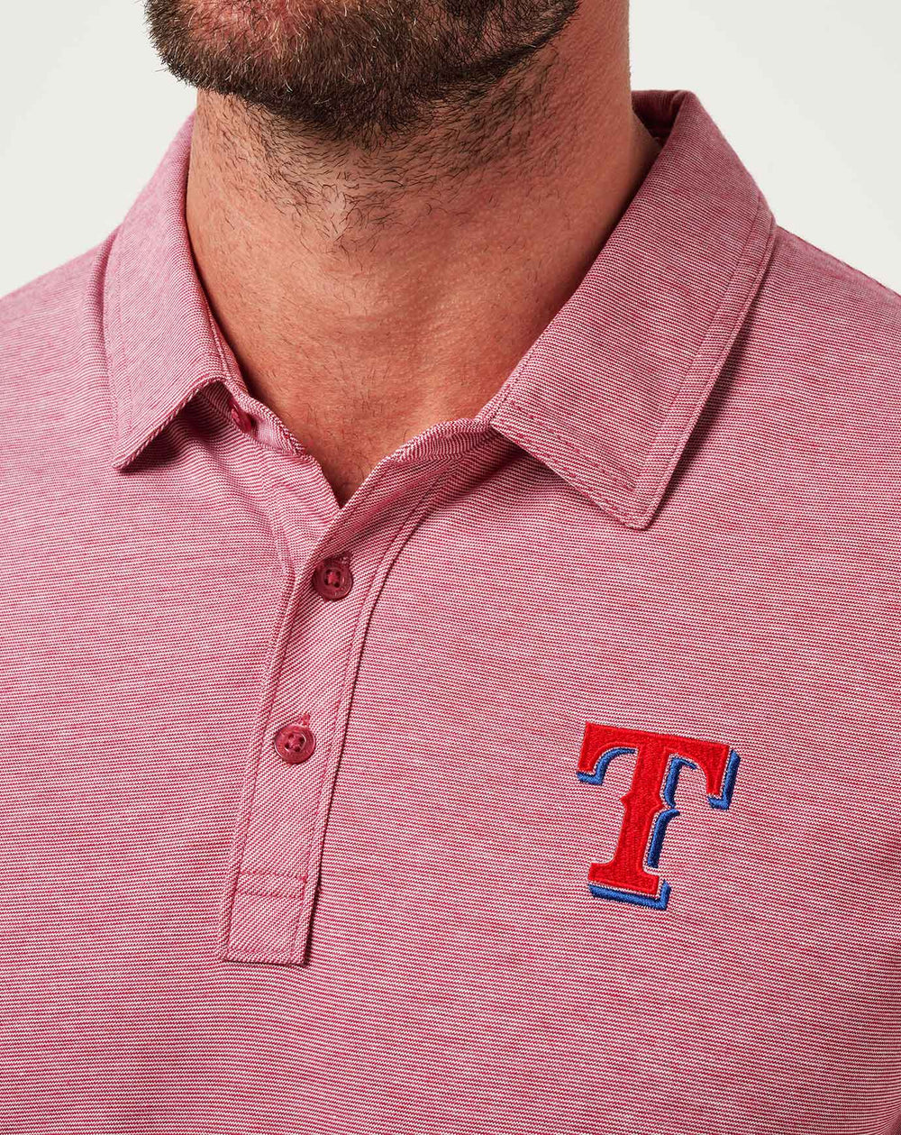 Texas Rangers The Zinna Polo - Travis Mathew