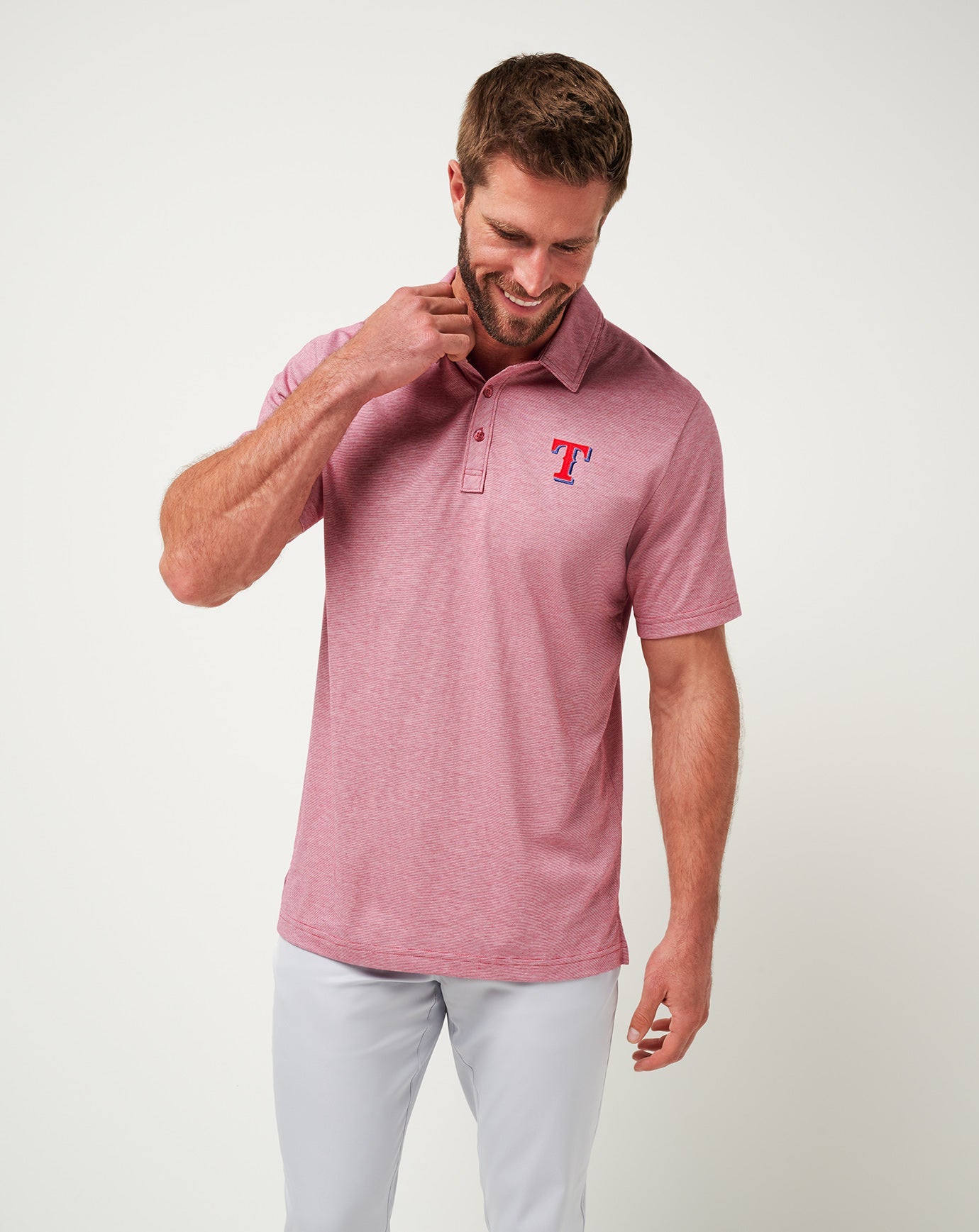 Texas Rangers The Zinna Polo - Travis Mathew