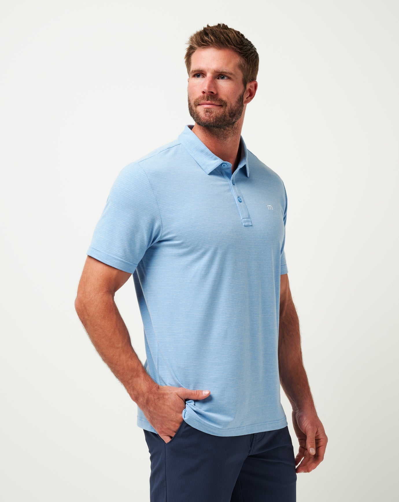 Texas Rangers The Heater Polo - Travis Mathew