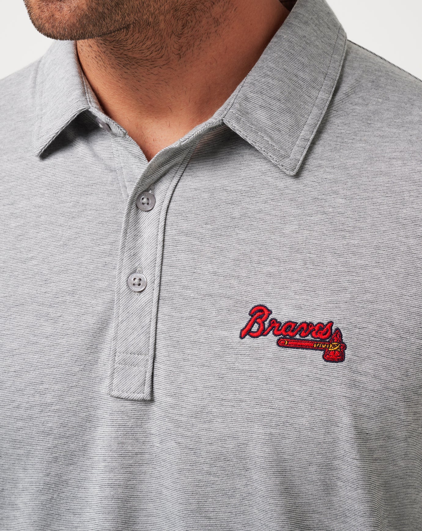 Atlanta Braves The Zinna Polo - Travis Mathew