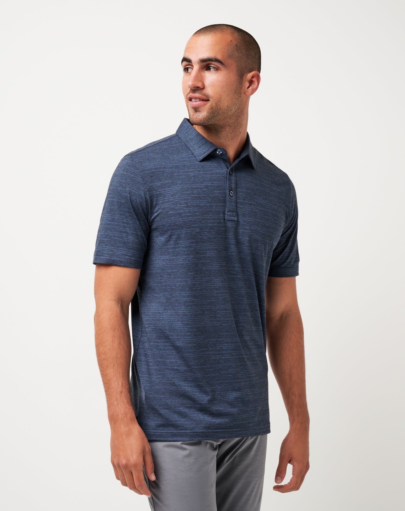 Atlanta Braves The Heater Polo - Travis Mathew