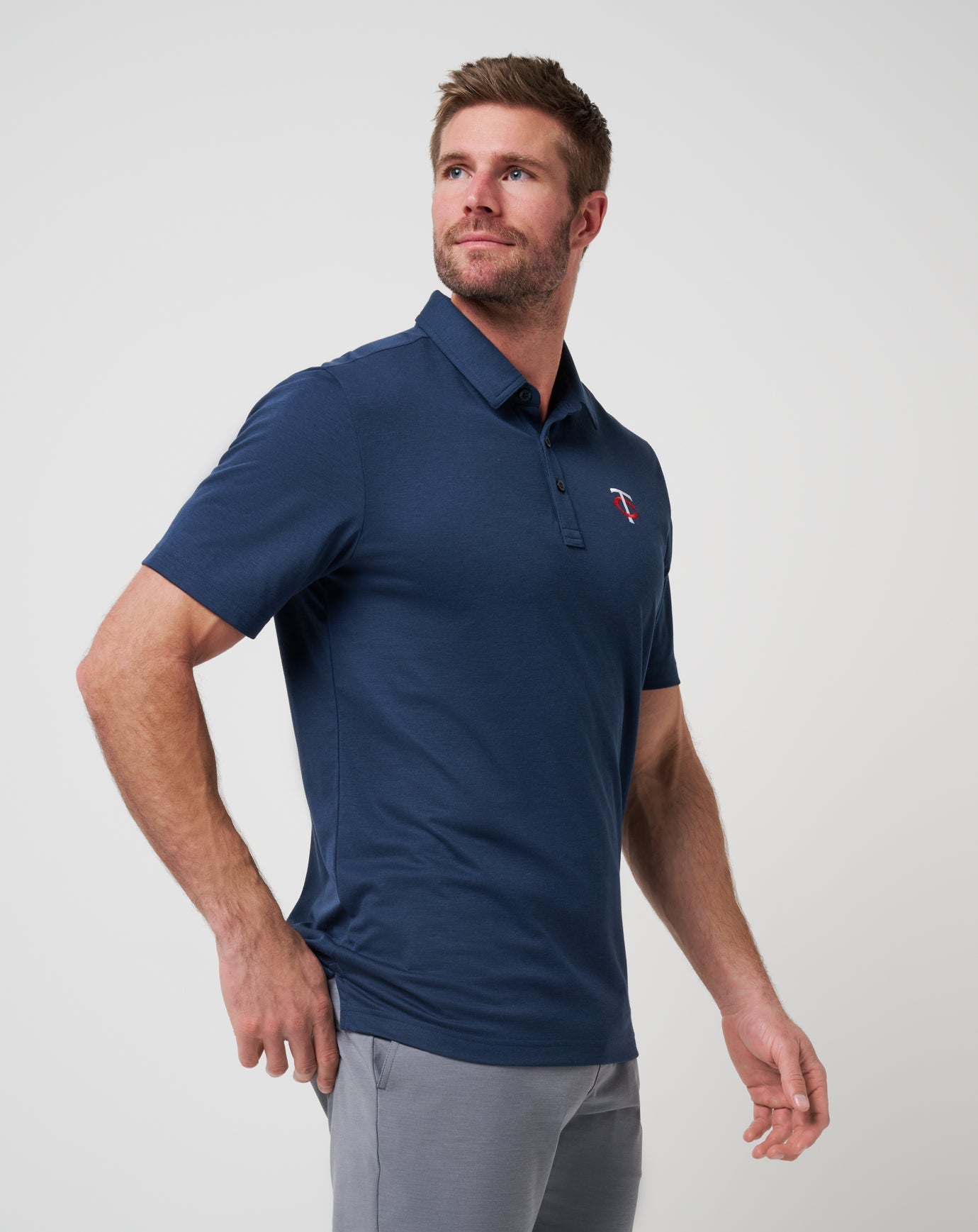 Minnesota Twins Playoff Pitch Polo - Travis Mathew