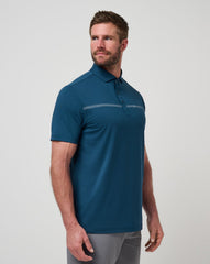 Heater Pro Chest Stripe Polo - Travis Mathew