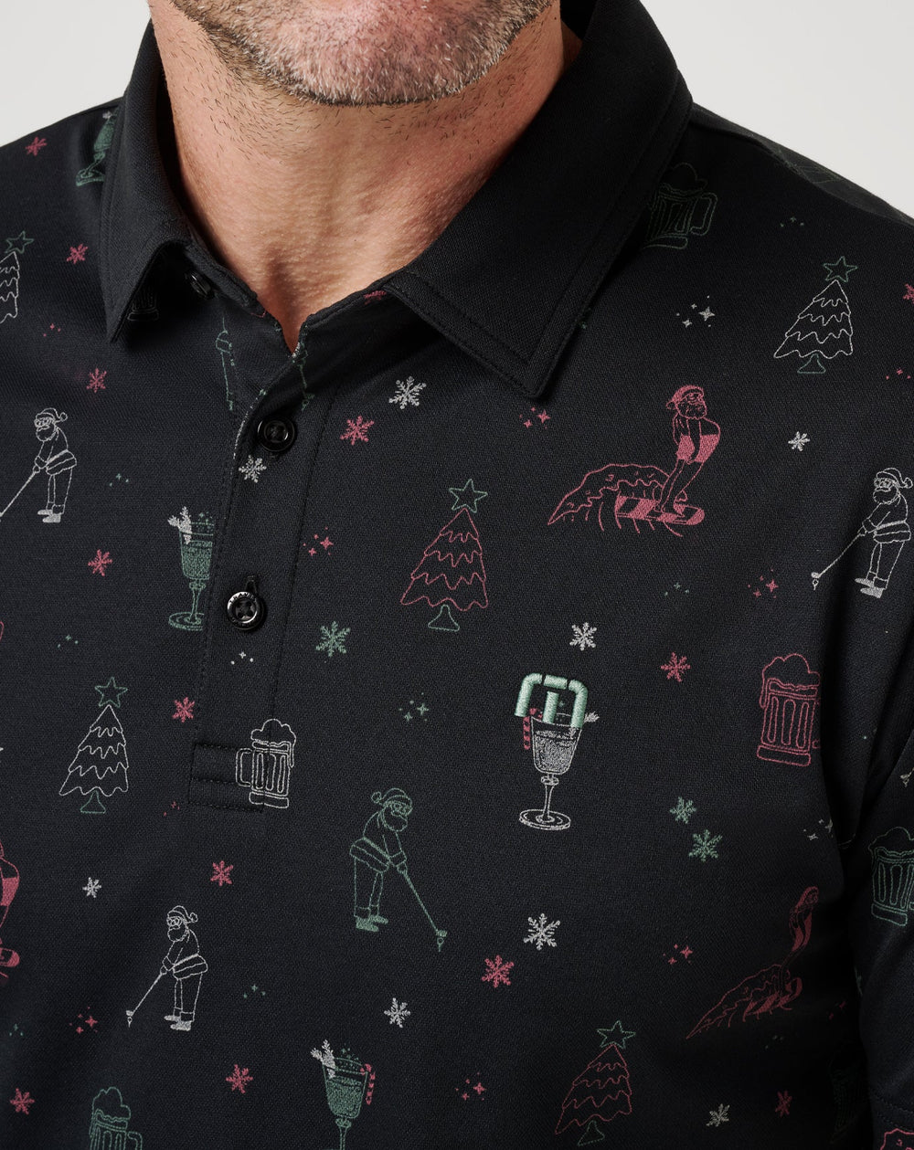 Holiday Magic Polo - Travis Mathew