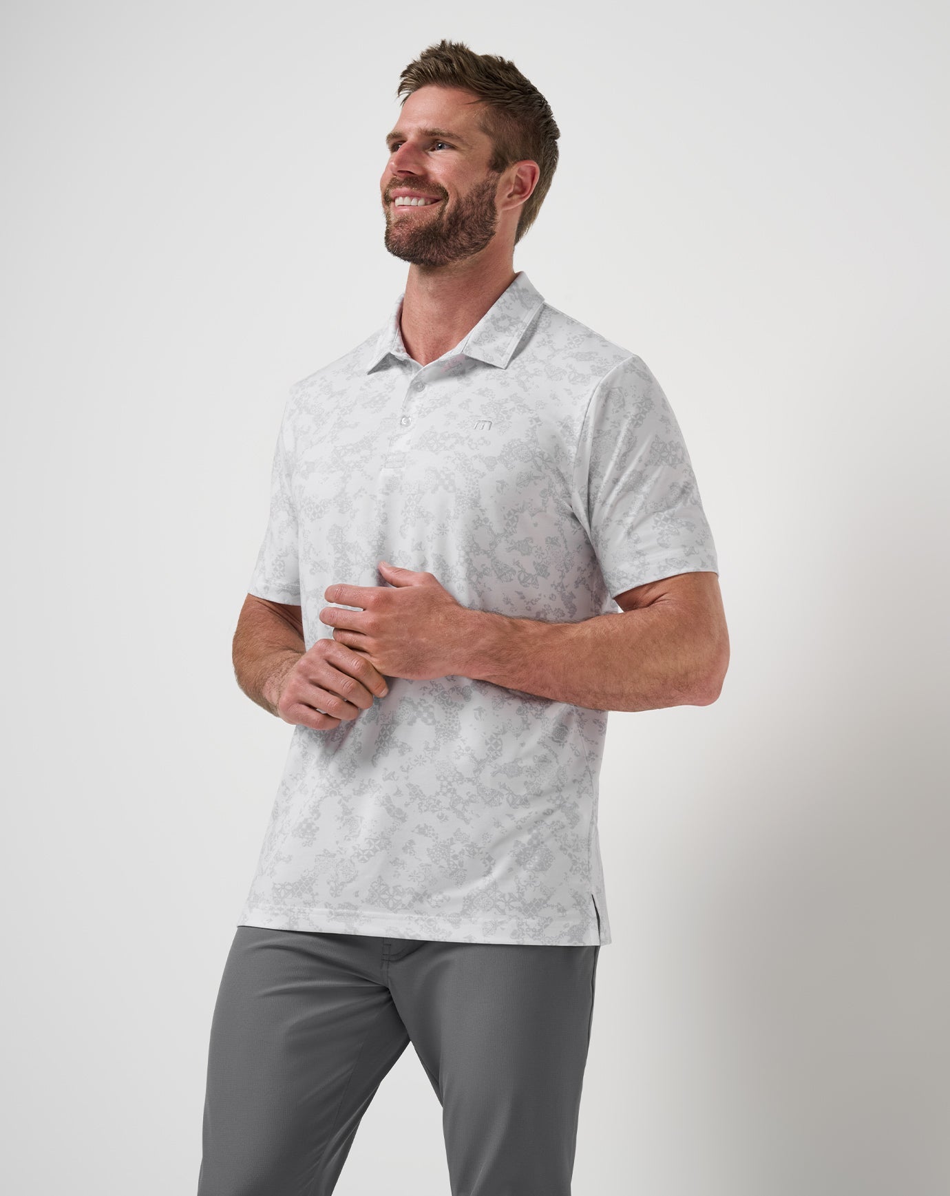 Featherweight Steep Wave Polo - Travis Mathew