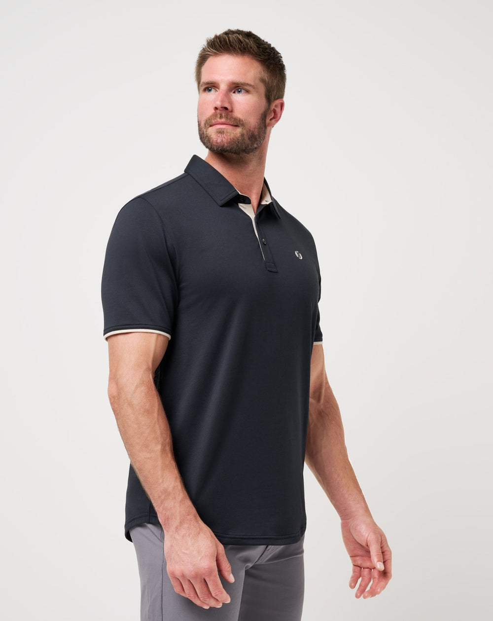 Featherweight On The Grind Polo - Travis Mathew