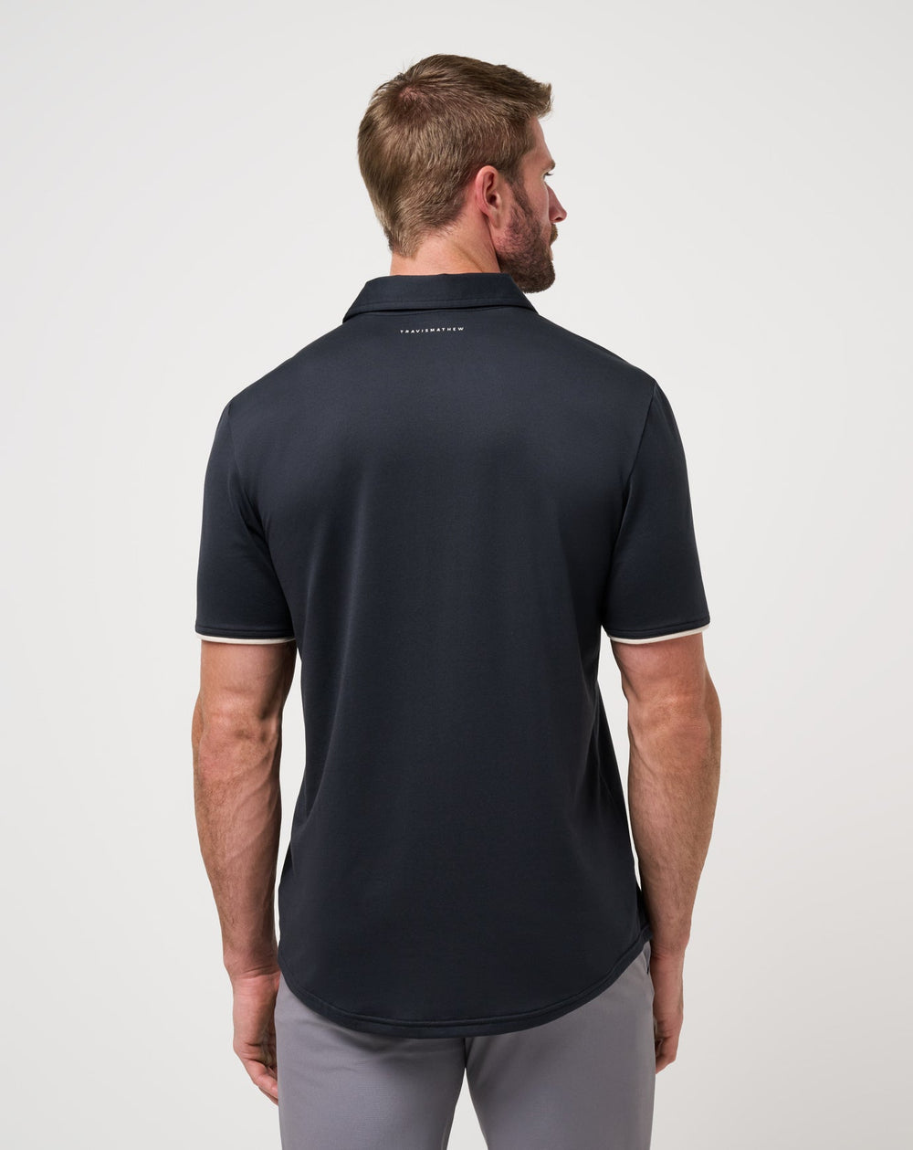 Featherweight On The Grind Polo - Travis Mathew