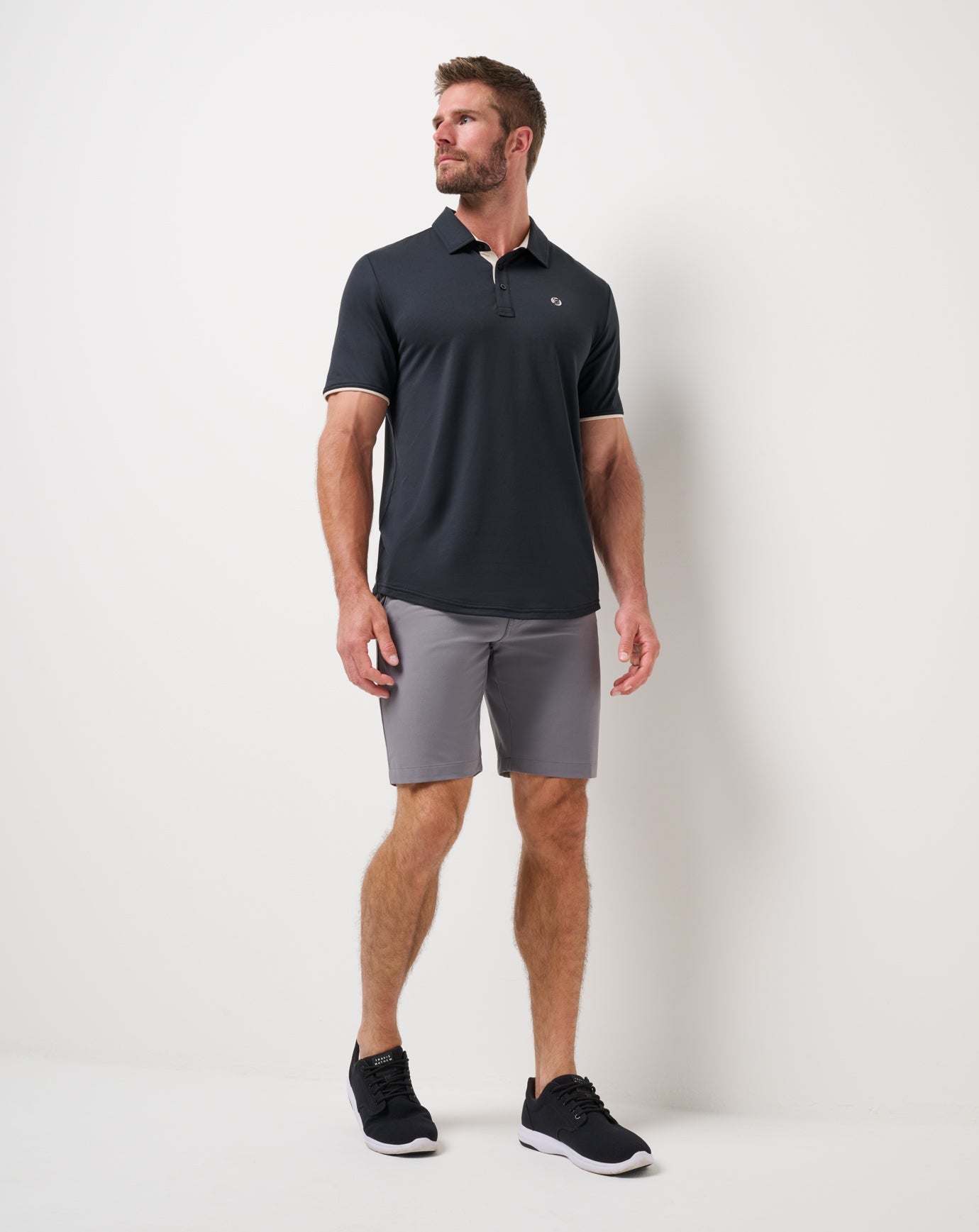 Featherweight On The Grind Polo - Travis Mathew