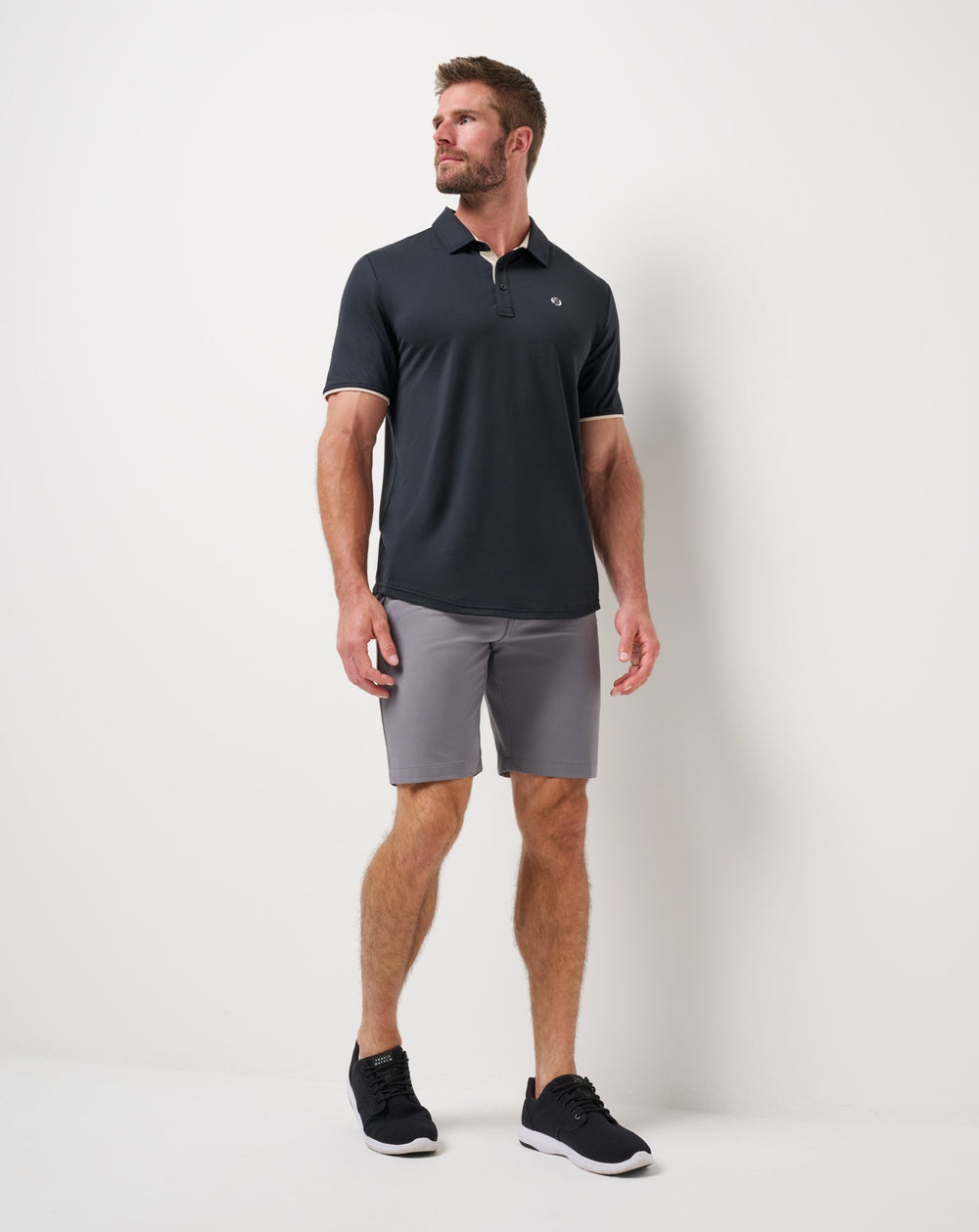 Featherweight On The Grind Polo - Travis Mathew