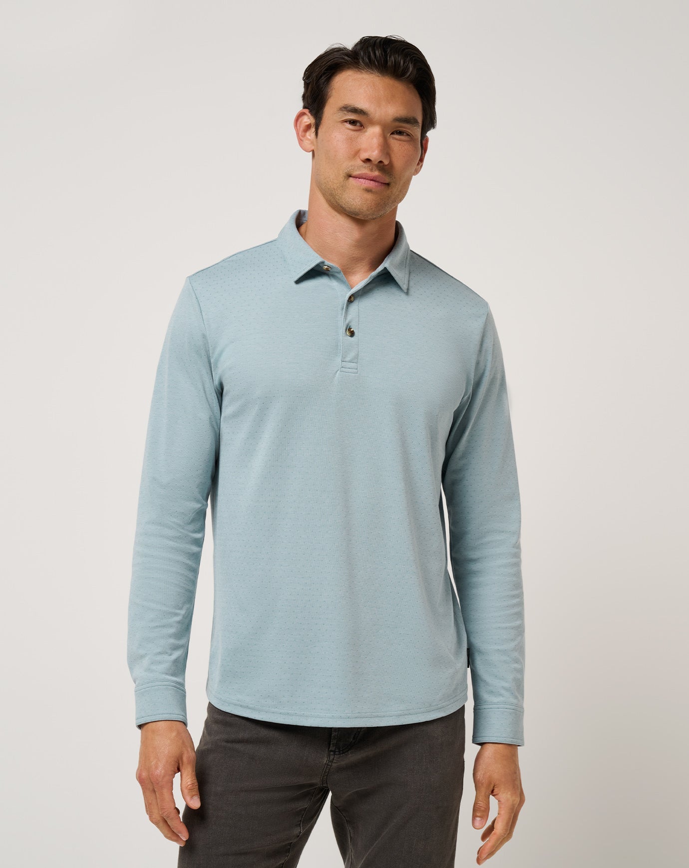 Handsome Town Long Sleeve Polo - Travis Mathew