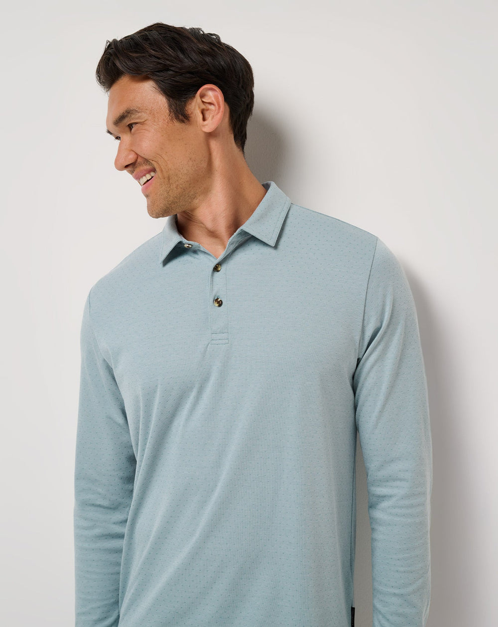 Handsome Town Long Sleeve Polo - Travis Mathew