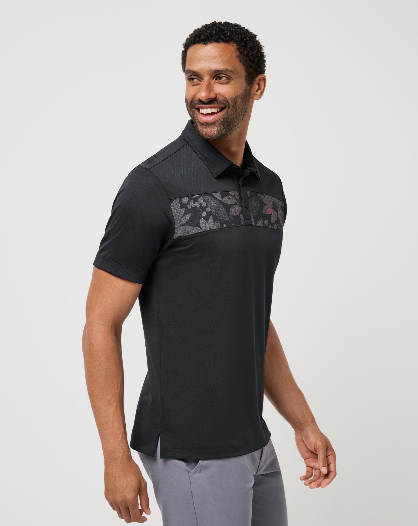 Good Good Chest Stripe Polo - Travis Mathew