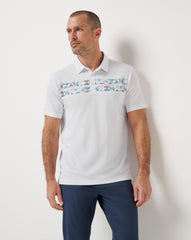 Good Good Chest Stripe Polo - Travis Mathew