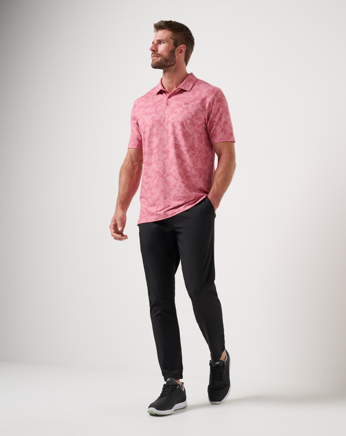 Featherweight Steep Wave Polo - Travis Mathew