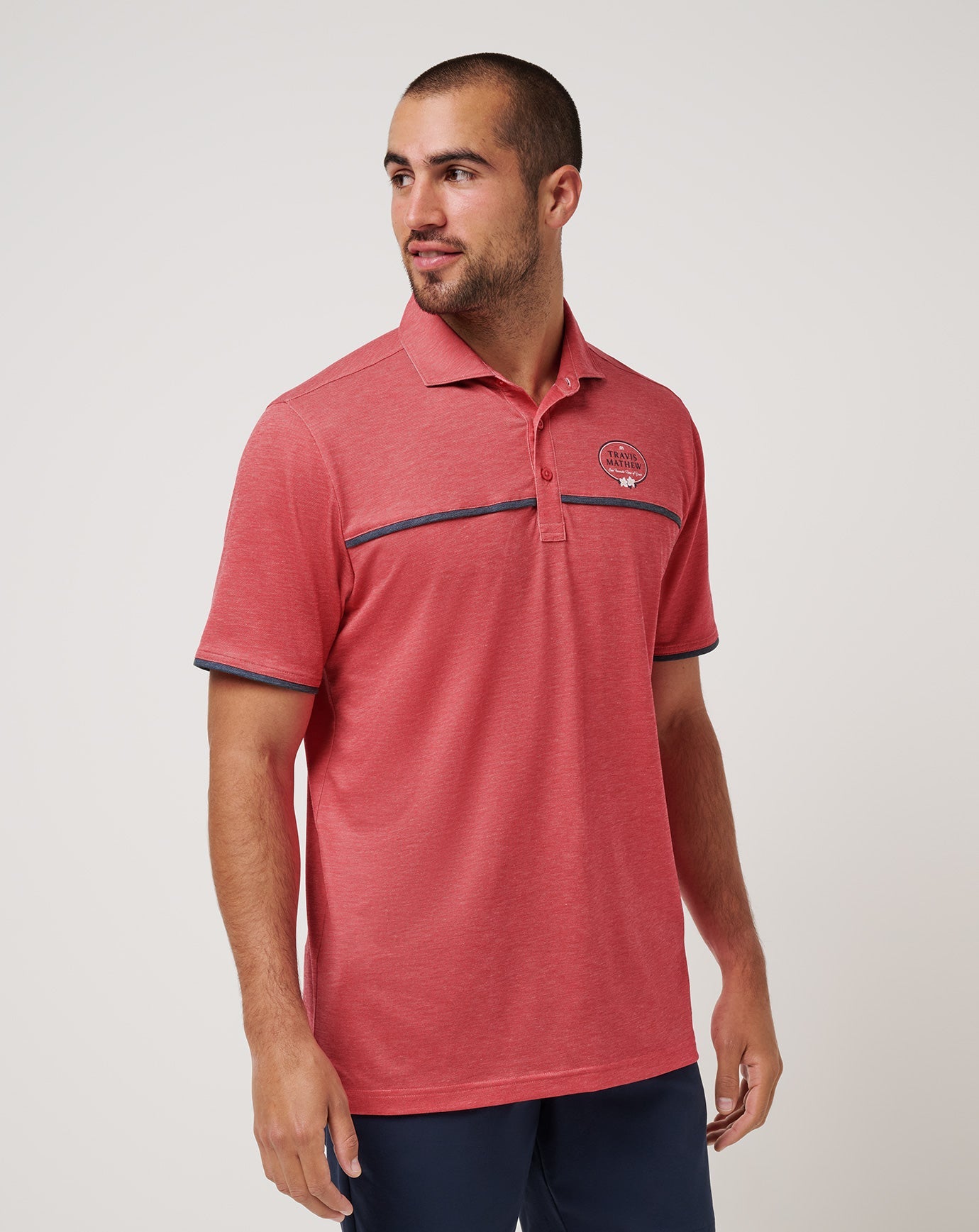 Featherweight Our Favorite Time Of Year Polo - Travis Mathew