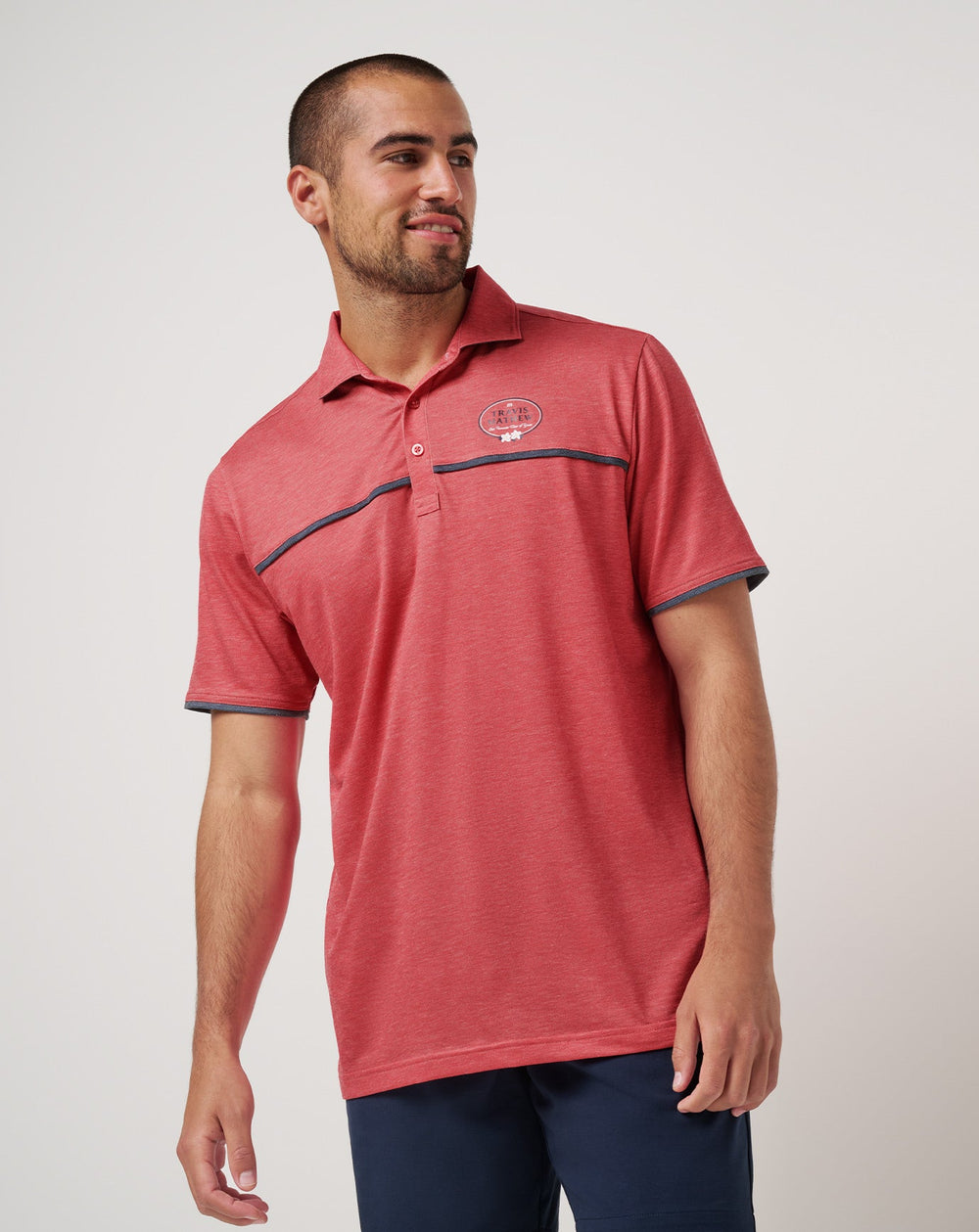 Featherweight Our Favorite Time Of Year Polo - Travis Mathew