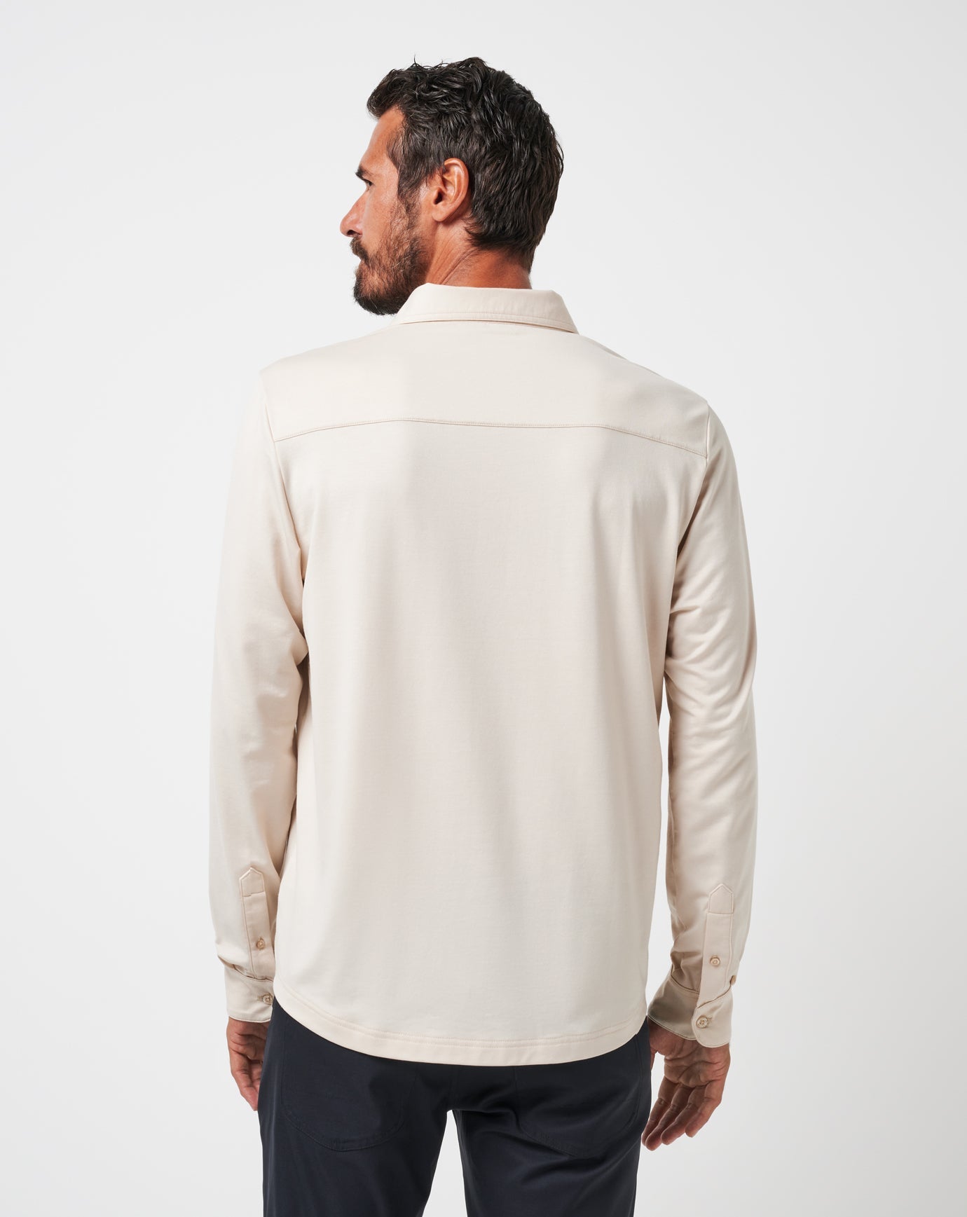 Featherweight Long Sleeve Polo - Travis Mathew