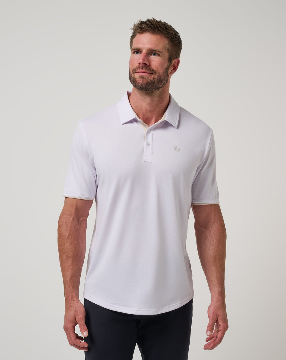 Featherweight On The Grind Polo - Travis Mathew
