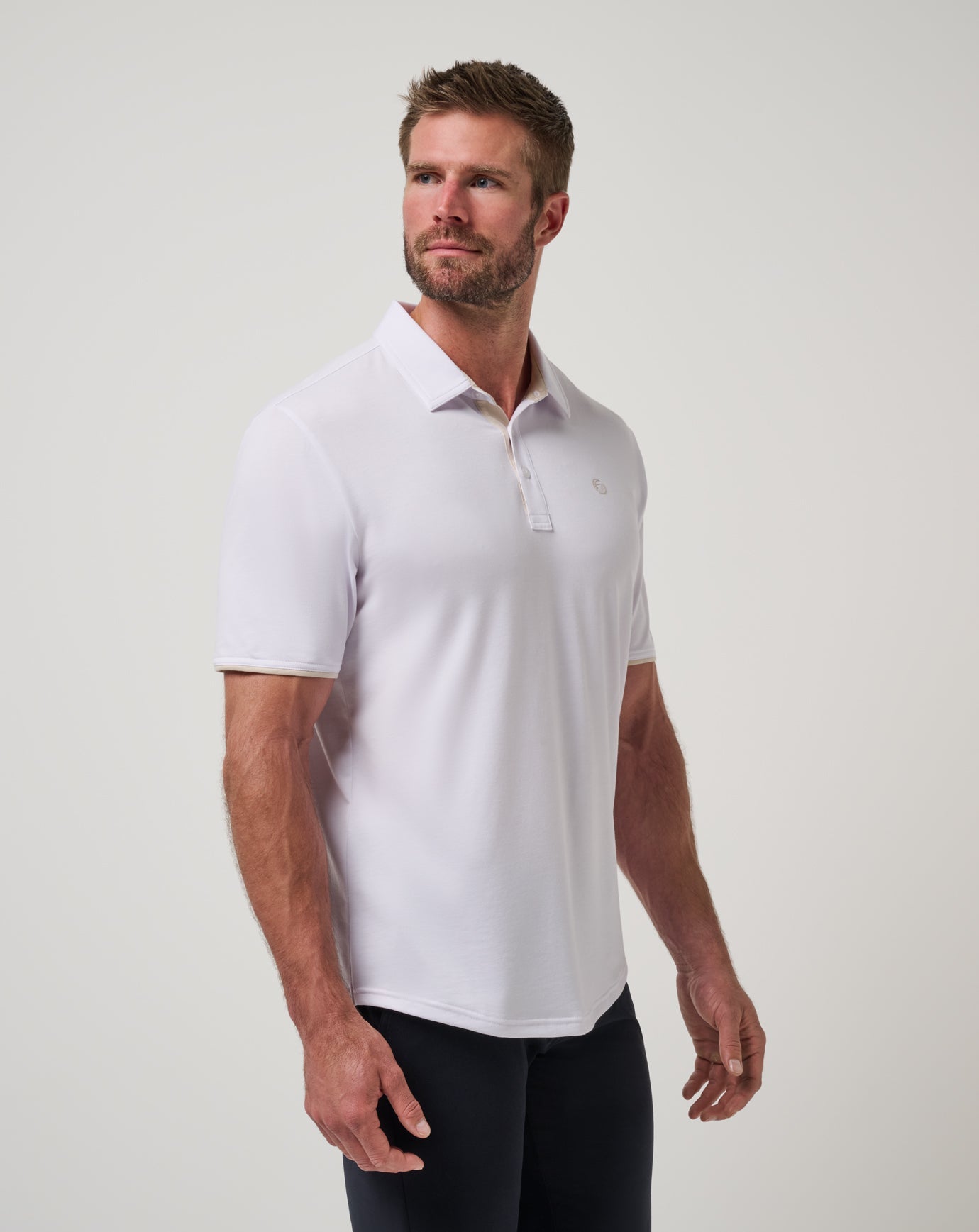 Featherweight On The Grind Polo - Travis Mathew