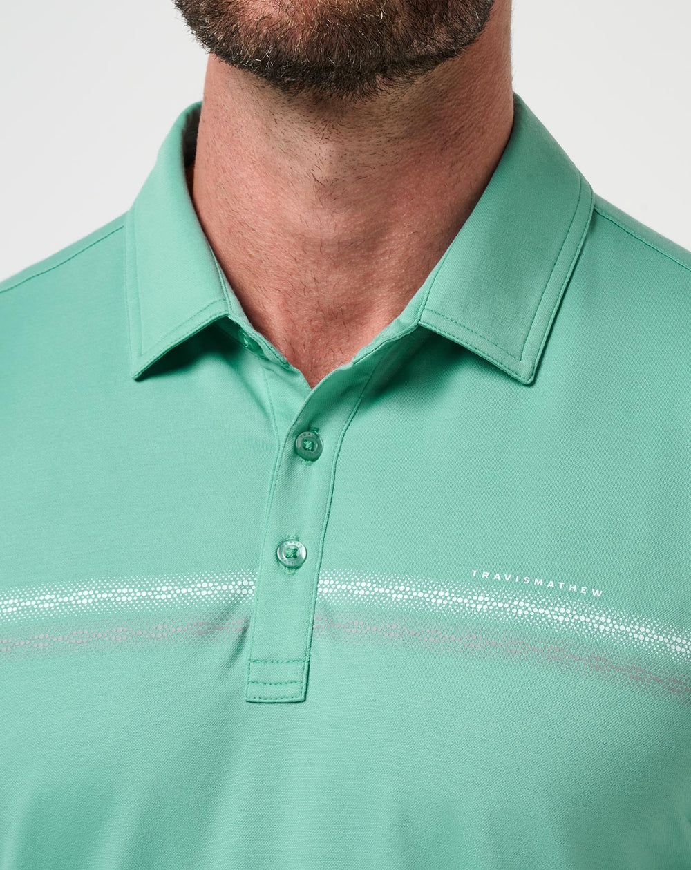 Featherweight Chest Stripe Polo - Travis Mathew