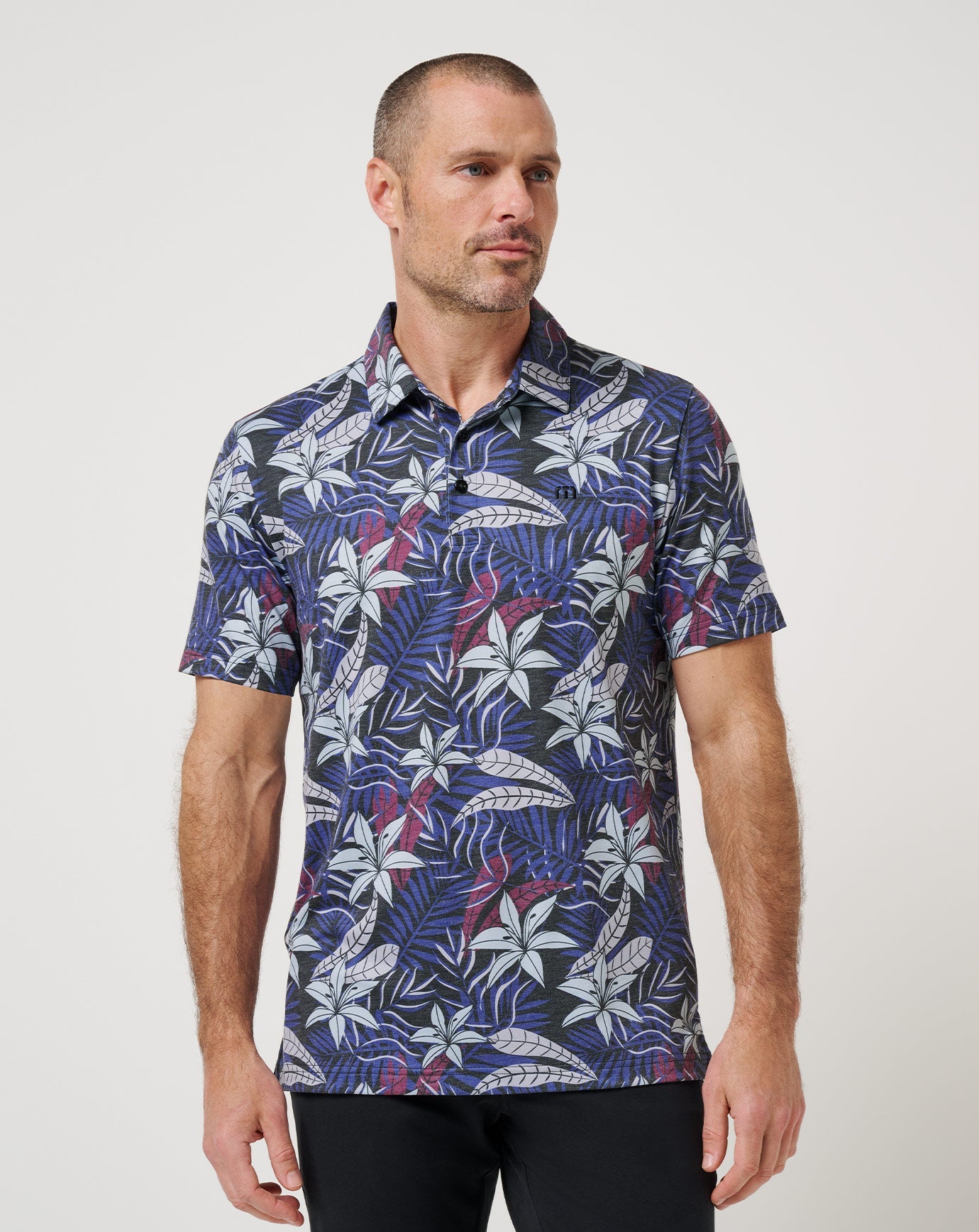 Featherweight Open Bay Polo - Travis Mathew