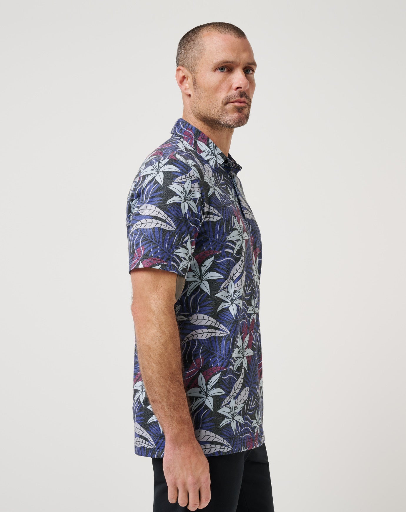 Featherweight Open Bay Polo - Travis Mathew