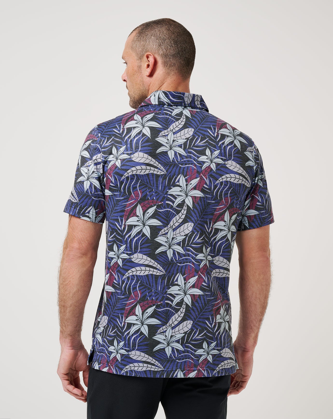 Featherweight Open Bay Polo - Travis Mathew