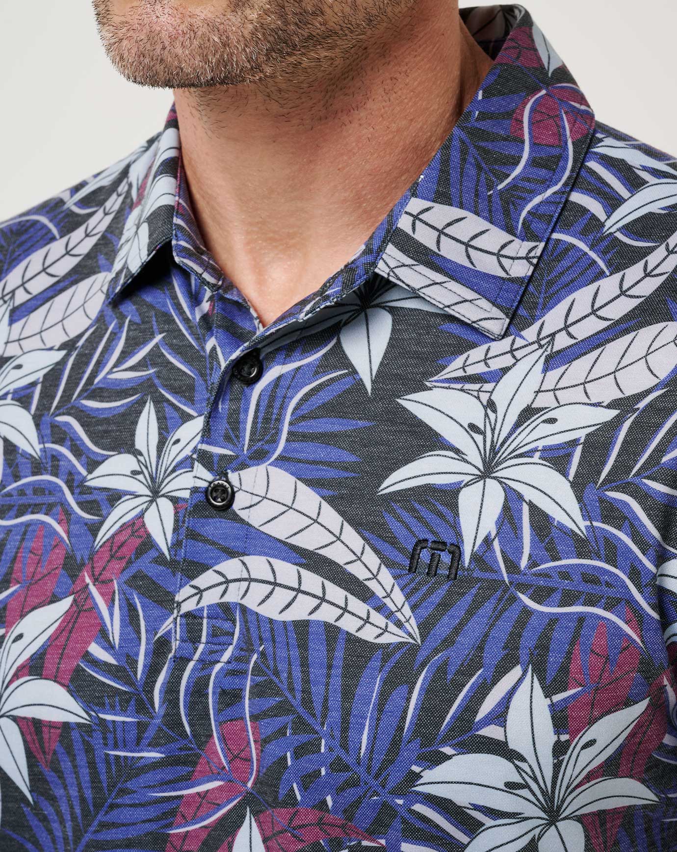 Featherweight Open Bay Polo - Travis Mathew